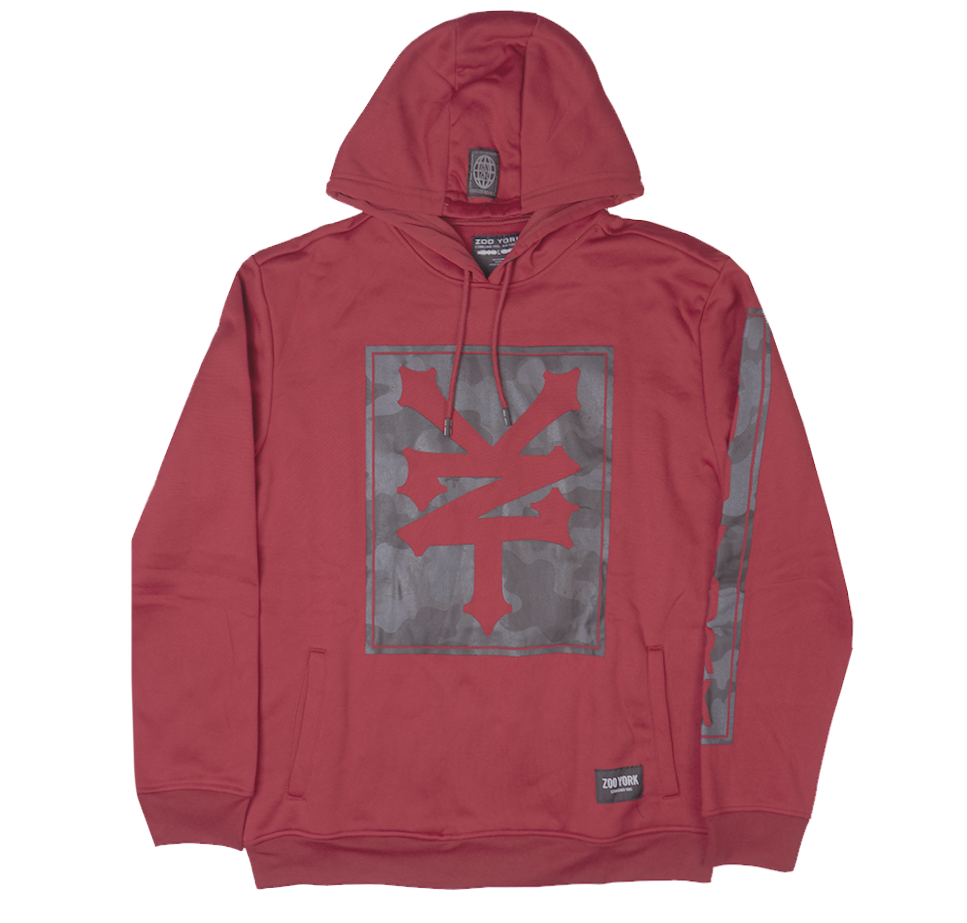 ZOO YORK LOGO HOODIE CORDOVAN - ZY30H51