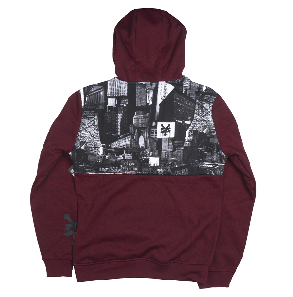 ZOO YORK LOGO HOODIE CORDOVAN HTR - ZY31H106