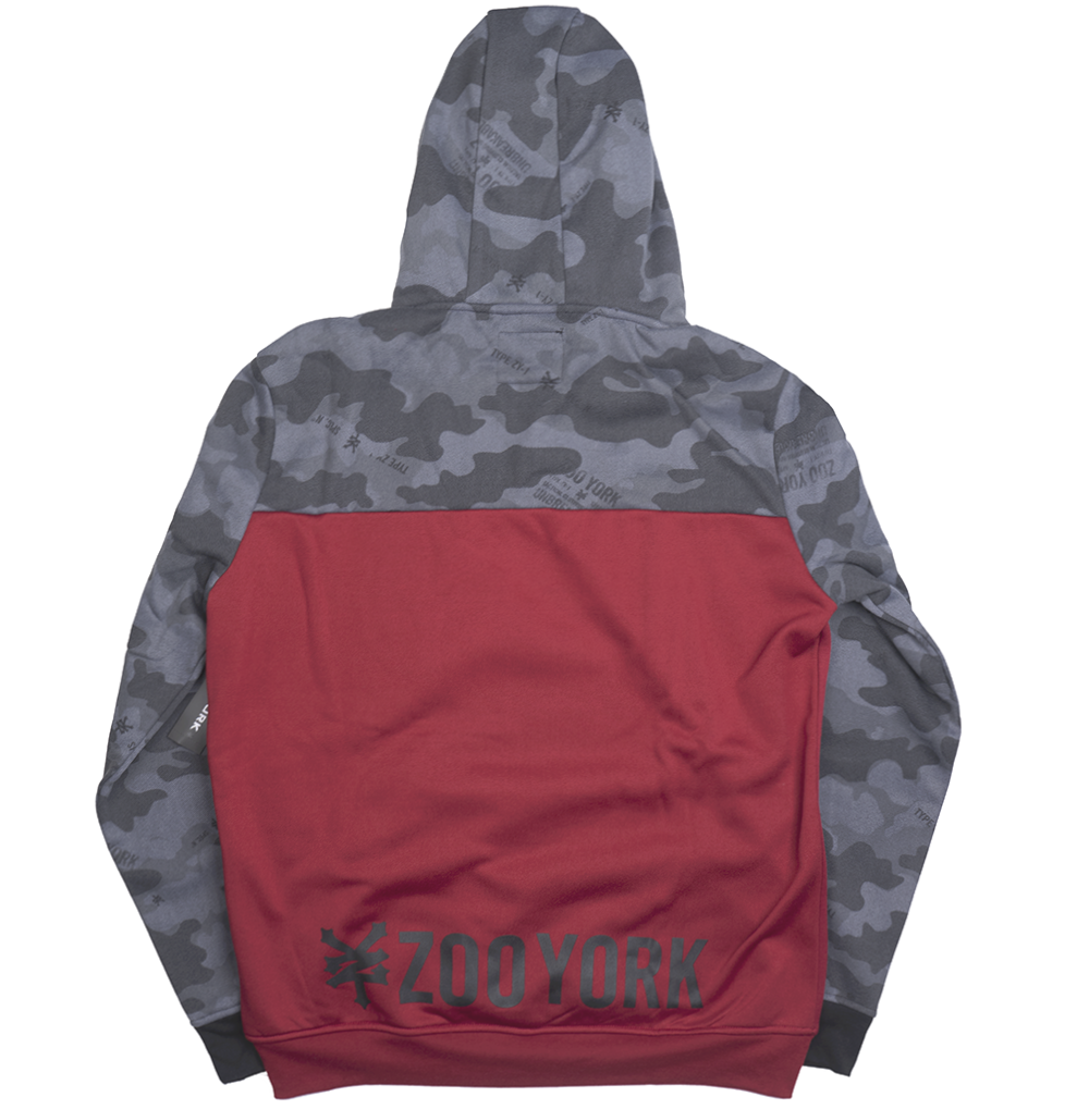 ZOO YORK LOGO HOODIE CAMO - ZY31H137