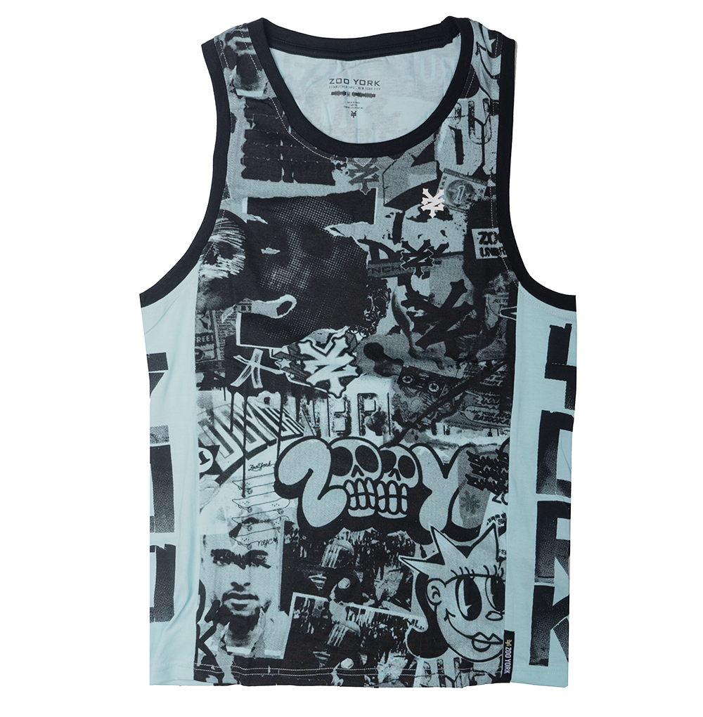 ZOO YORK CITY TANK TOP BLACK - ZY11A21