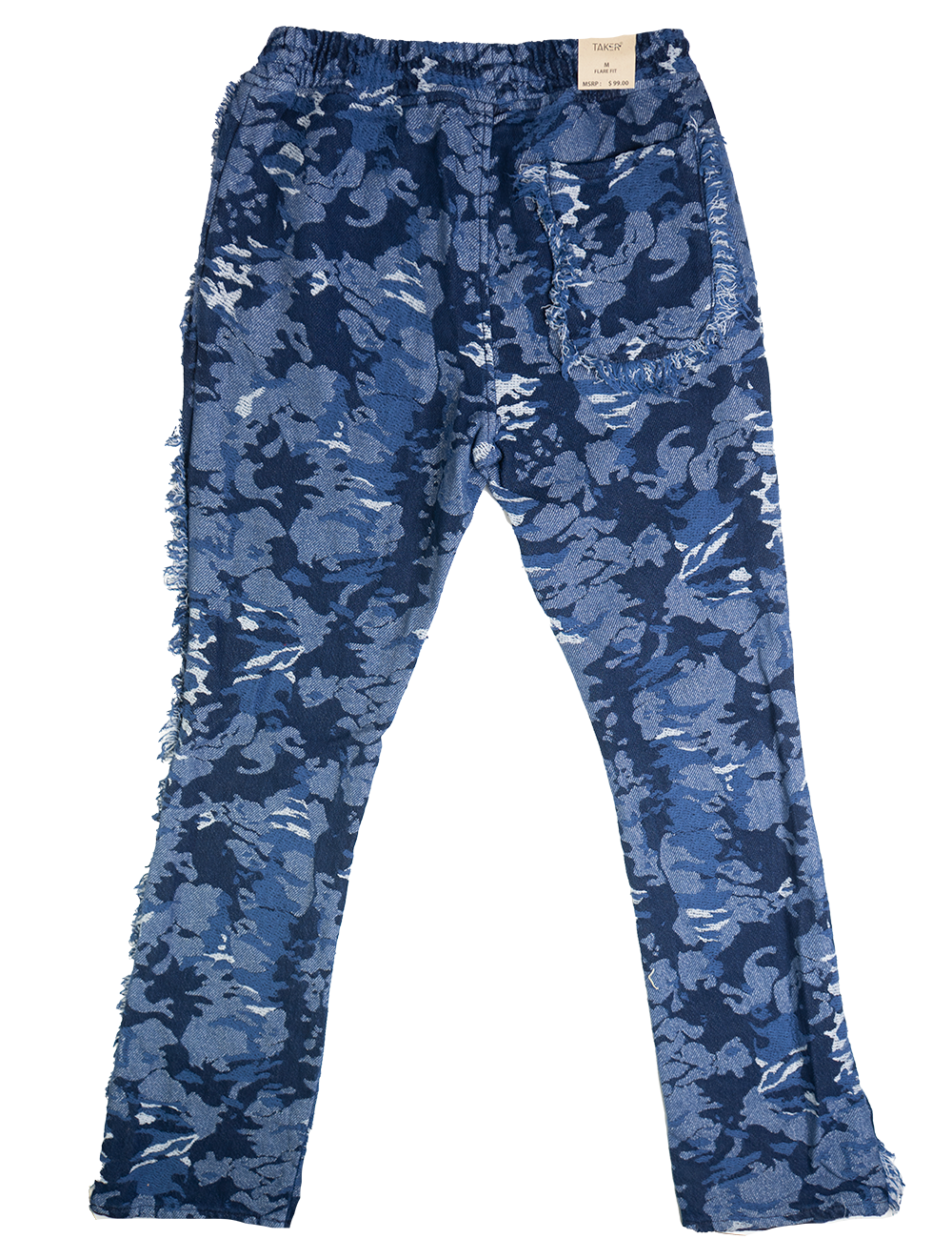 TAKER TAPESTRY SWEATPANTS CAMO NAVY - T4035