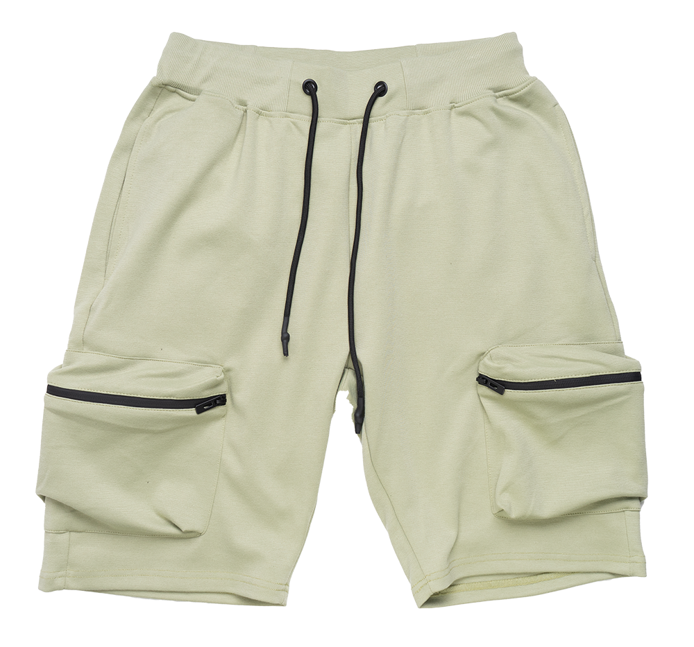 TAKER CARGO SWEATSHORT SAGE - SB2003