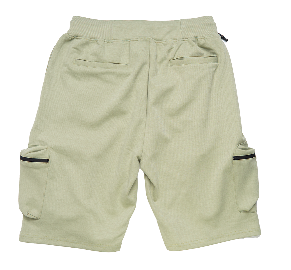 TAKER CARGO SWEATSHORT SAGE - SB2003