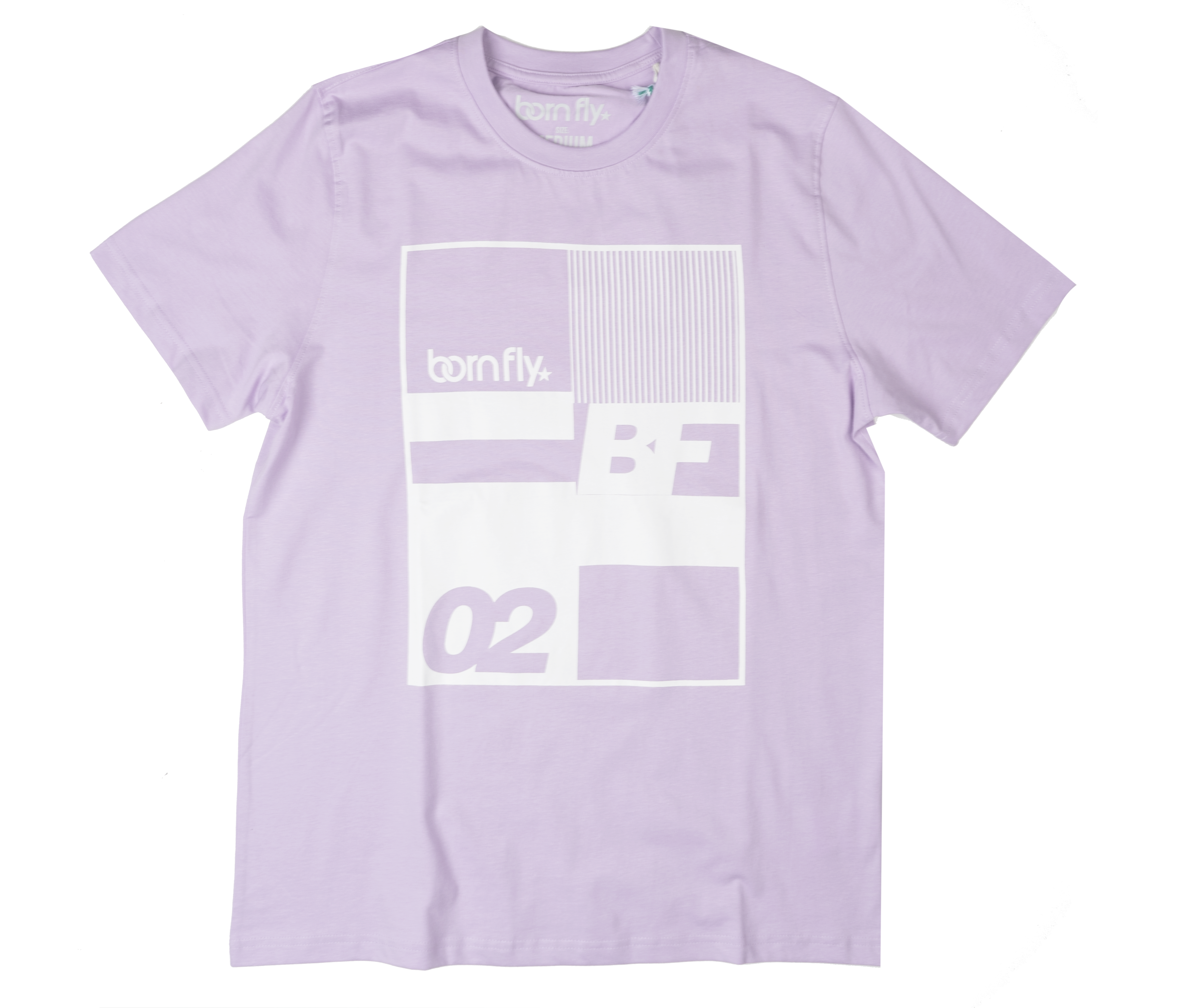 BORN FLY BOX LOGO T-SHIRT ORCHID - 2306T4840