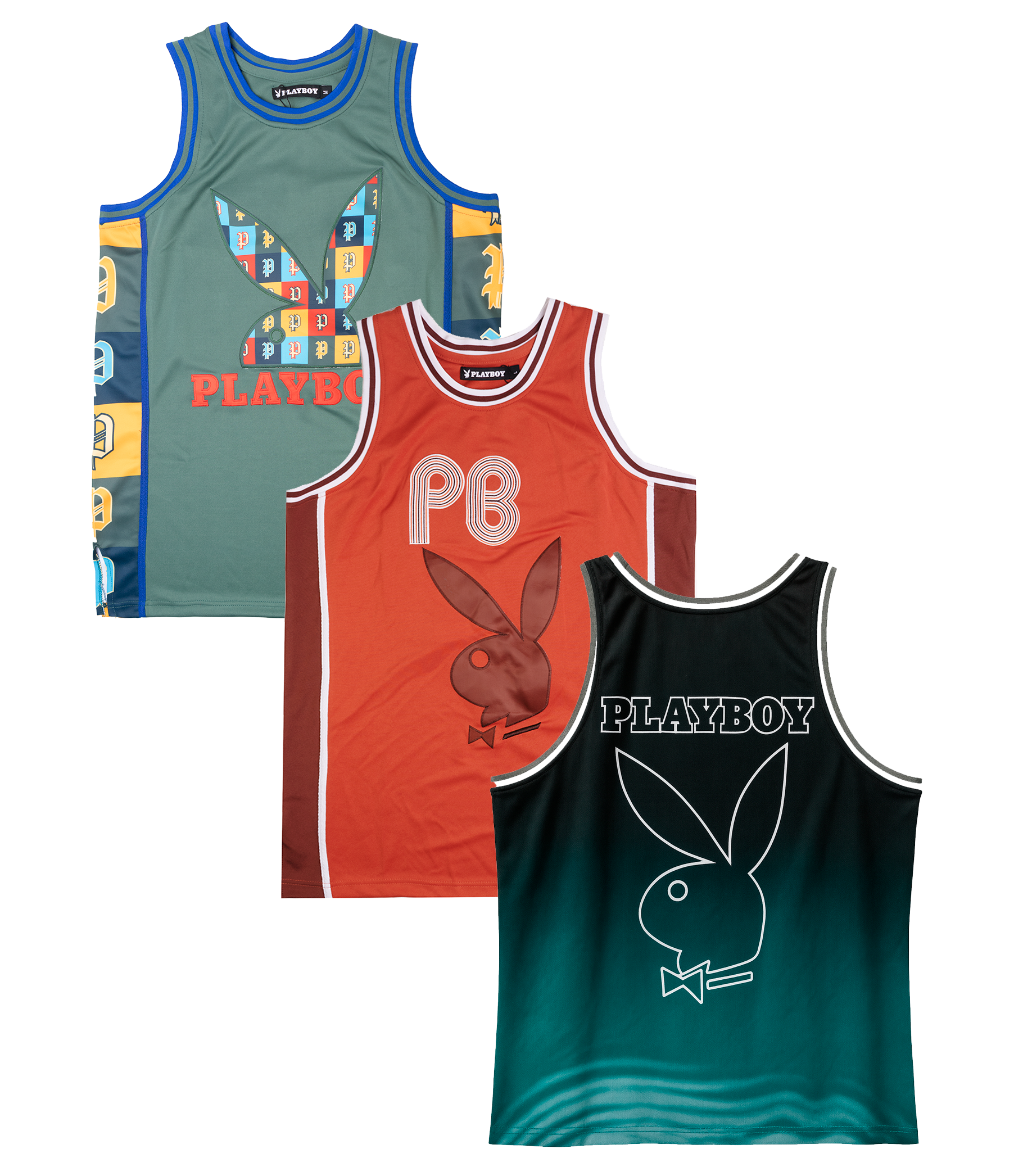 PLAYBOY ASSORTED BASKETBALL JERSEY ASST - PLBY-BBJ-ASST