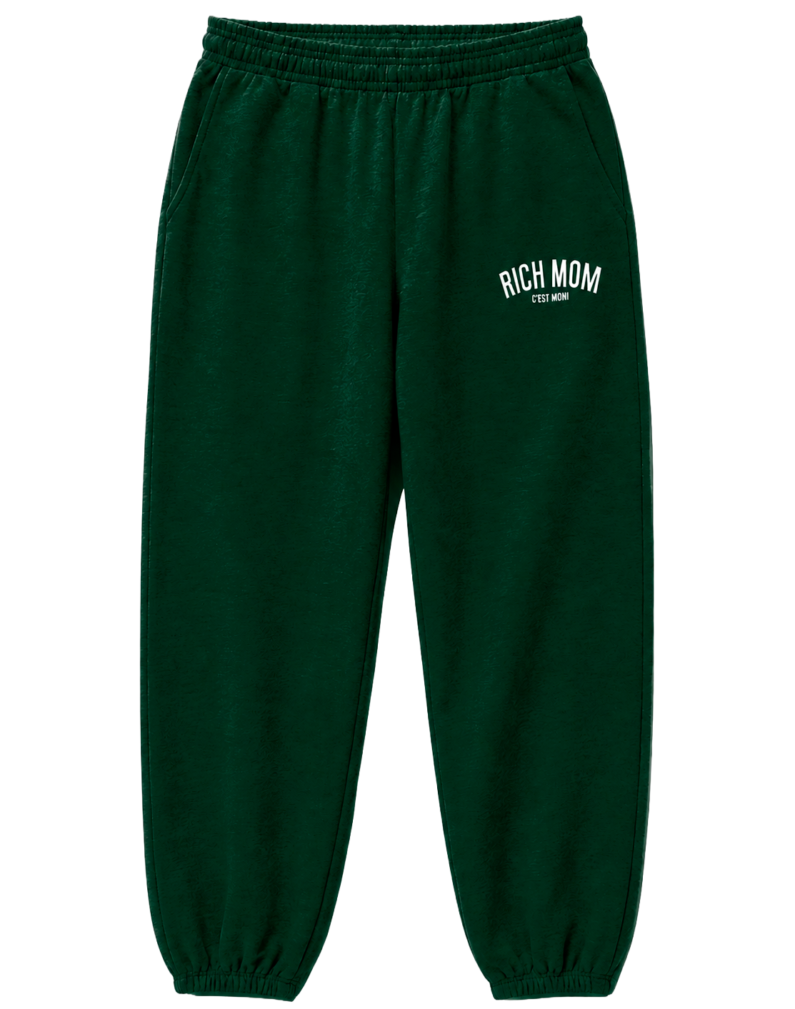 RICH MOM PREMIUM SWEATPANTS GREEN - RMJGR