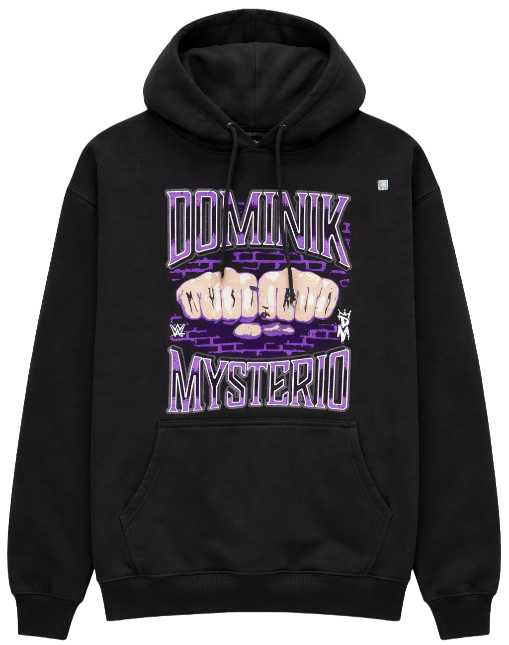 LICENSED WWE DOMINIK MYSTERIO HOODIE BLACK - WXAH5423RC