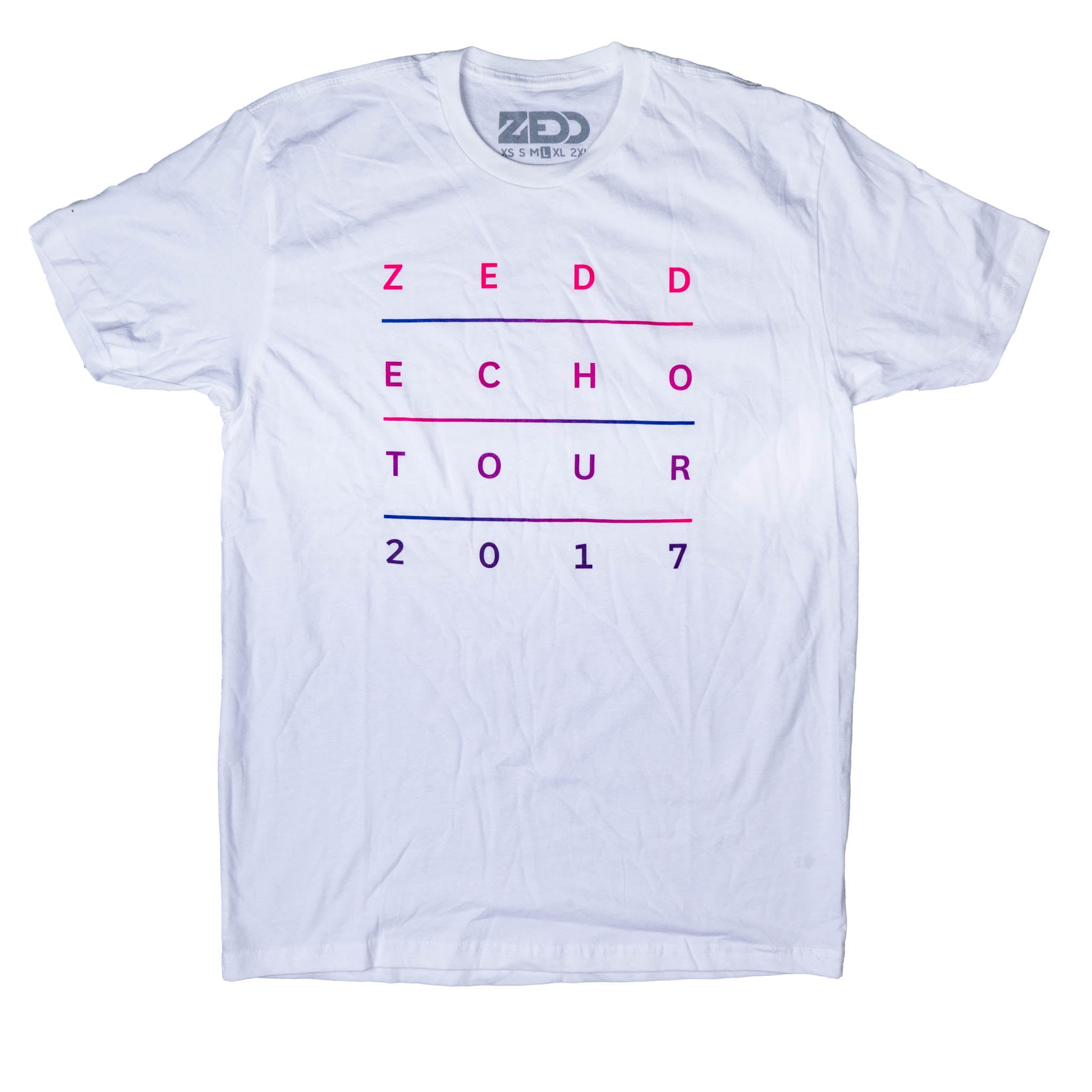 ZEDD GRAPHIC SHORT SLEEVE CONCERT TEE - ECHO TOUR