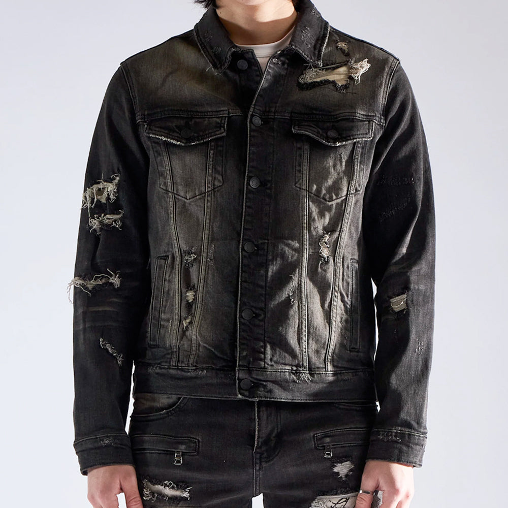 EMBELLISH - BLACK DENIM JACKET