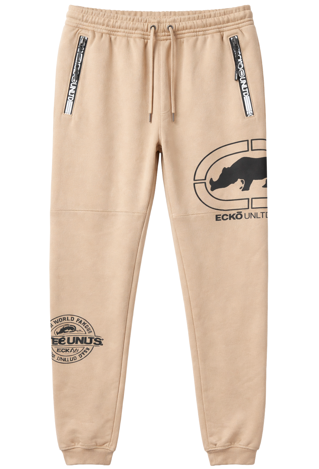 ECKO UNLTD FLEECE JOGGER PANT TAUPE - EO34G1333