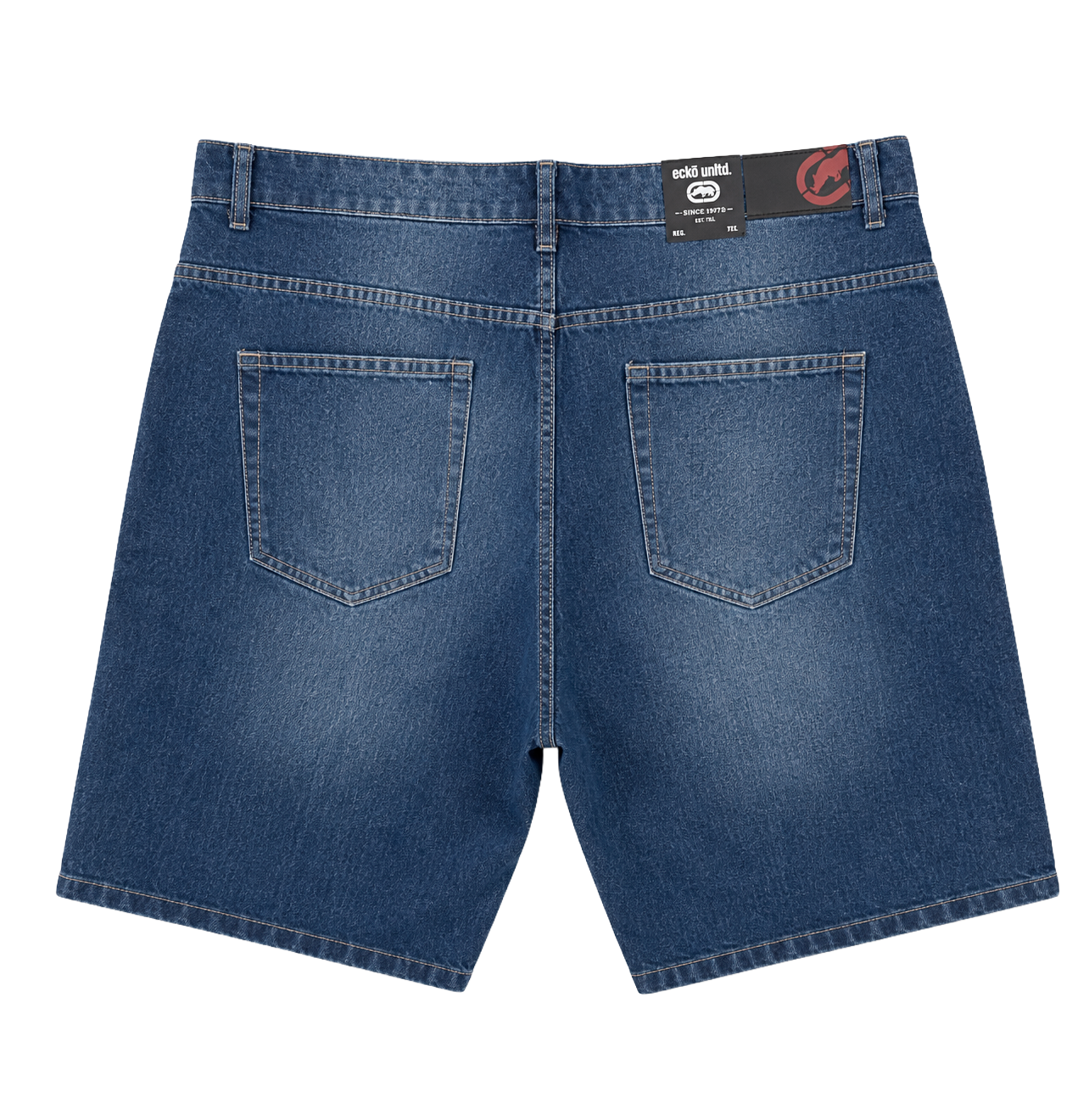 ECKO UNLTD MOTO DENIM SHORTS HOLE IN ONE - EO12D01OM