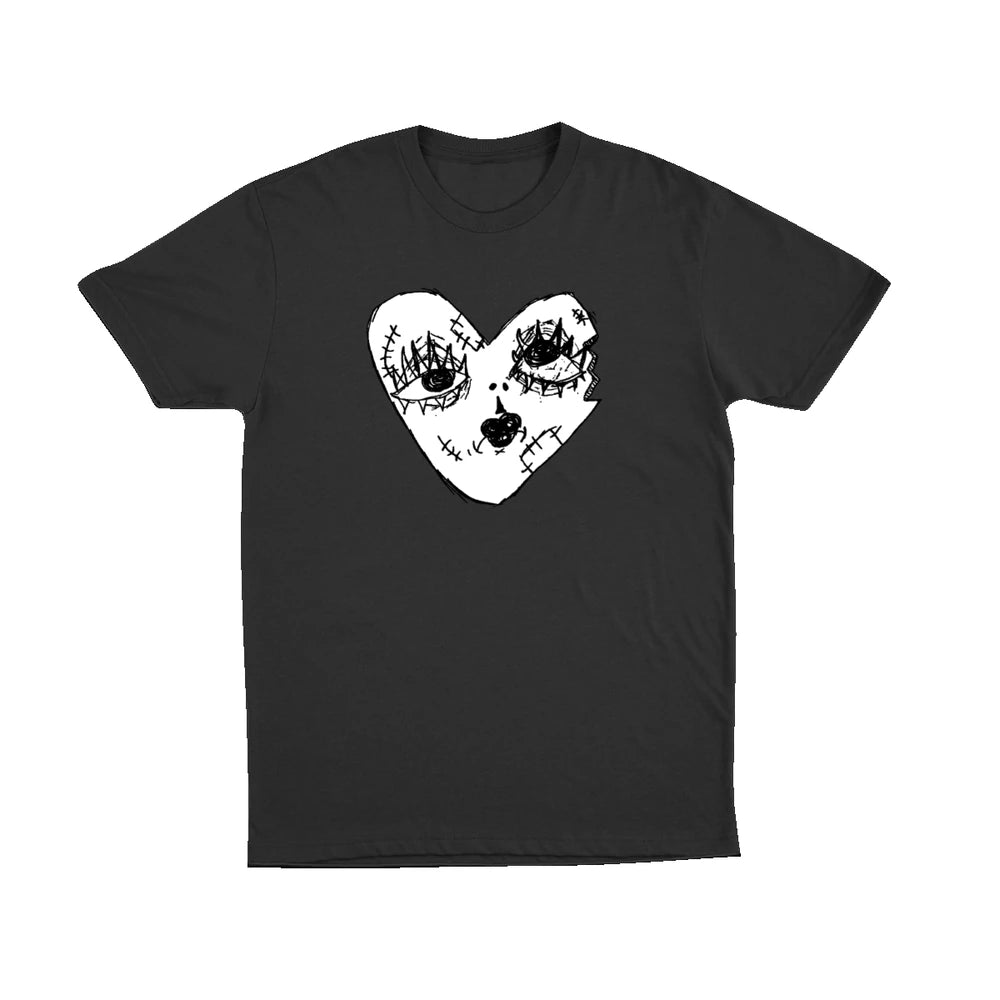 CAMILA CABELLO T-SHIRT BLACK - HEART