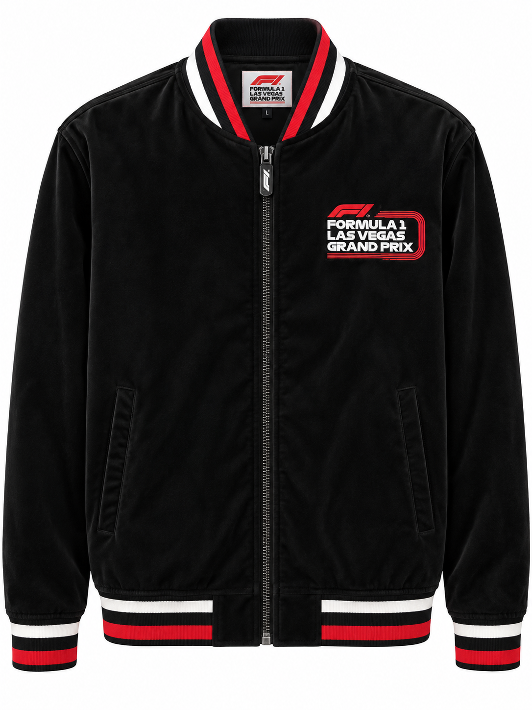 FORMULA 1 LAS VEGAS JACKET BLACK - CREST VELVET