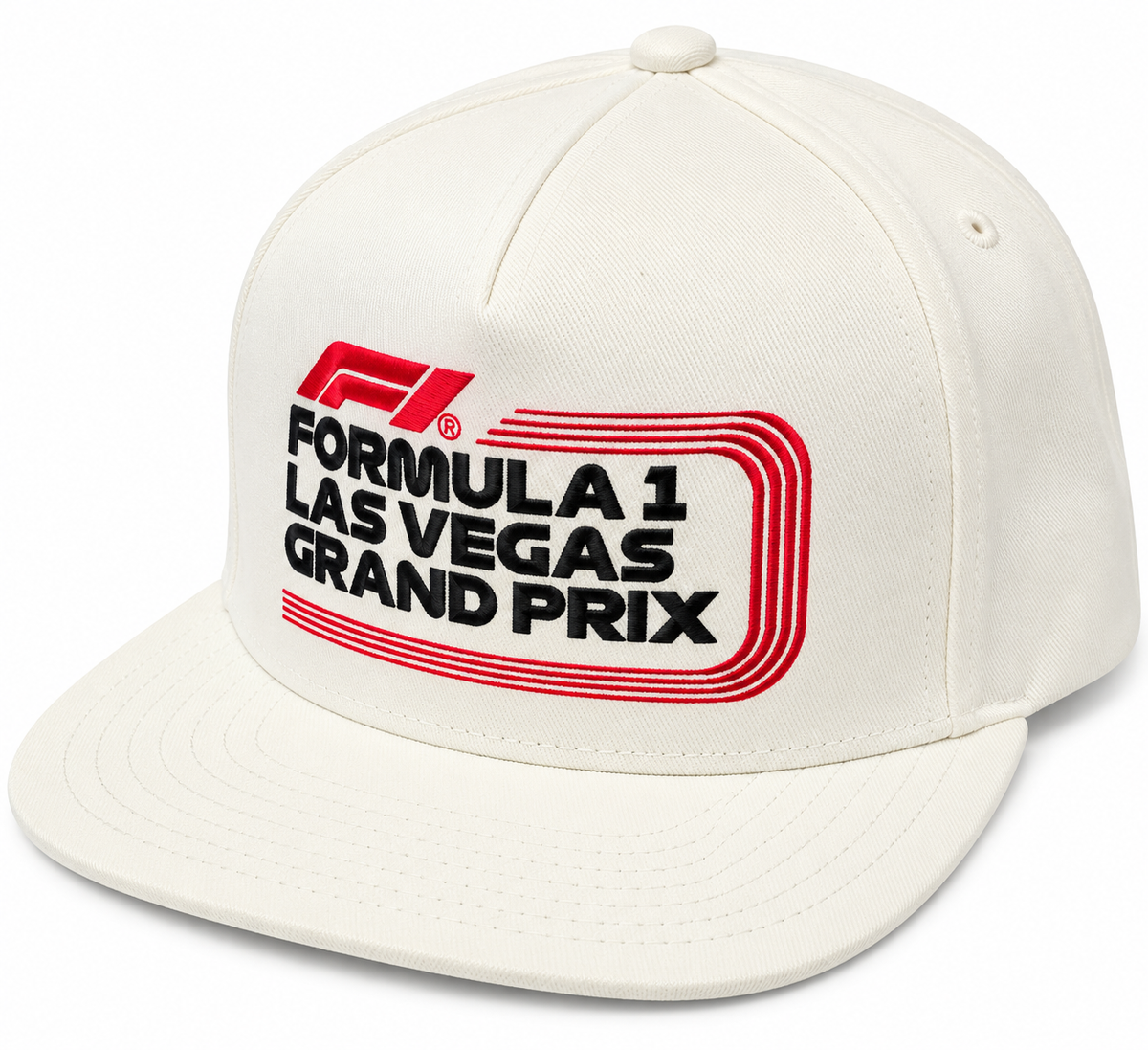 FORMULA 1 LAS VEGAS SNAPBACK HAT WHITE - LVGP23201