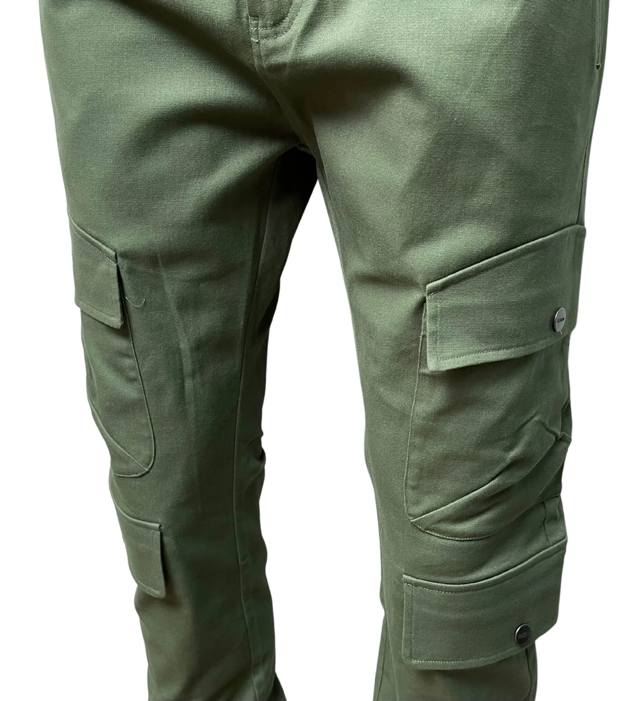 GENUINE TWILL STACK PANTS OLIVE - GN165