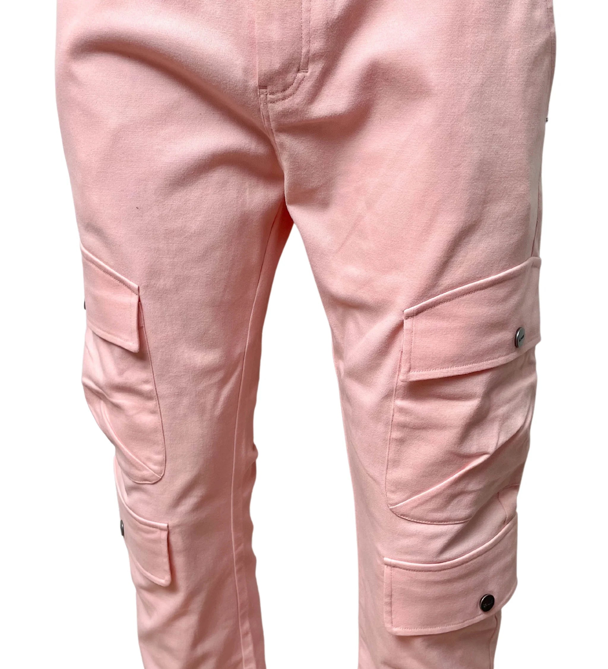 GENUINE TWILL STACK PANTS PINK - GN165