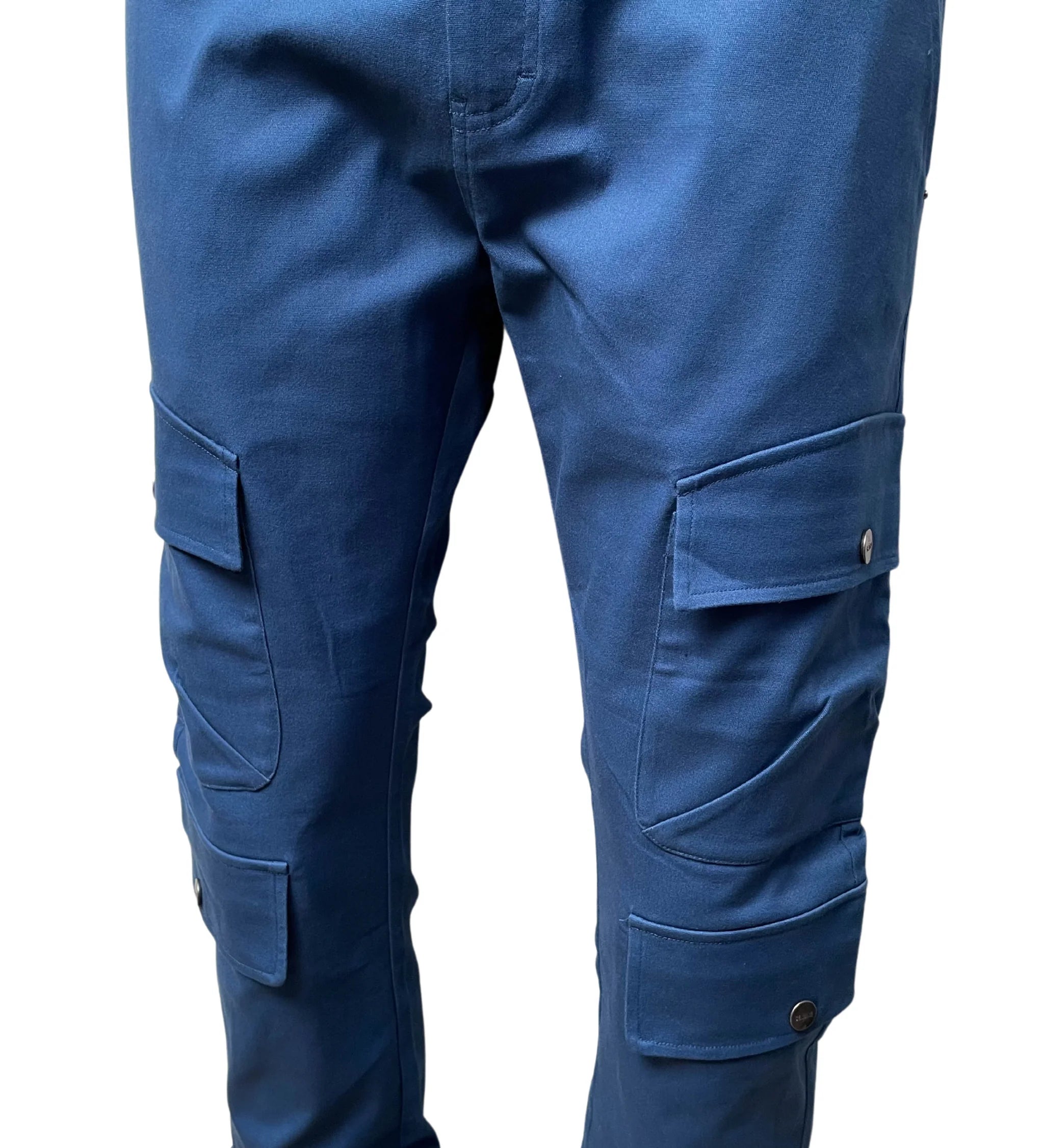 GENUINE TWILL STACK PANTS VINTAGE BLUE - GN165