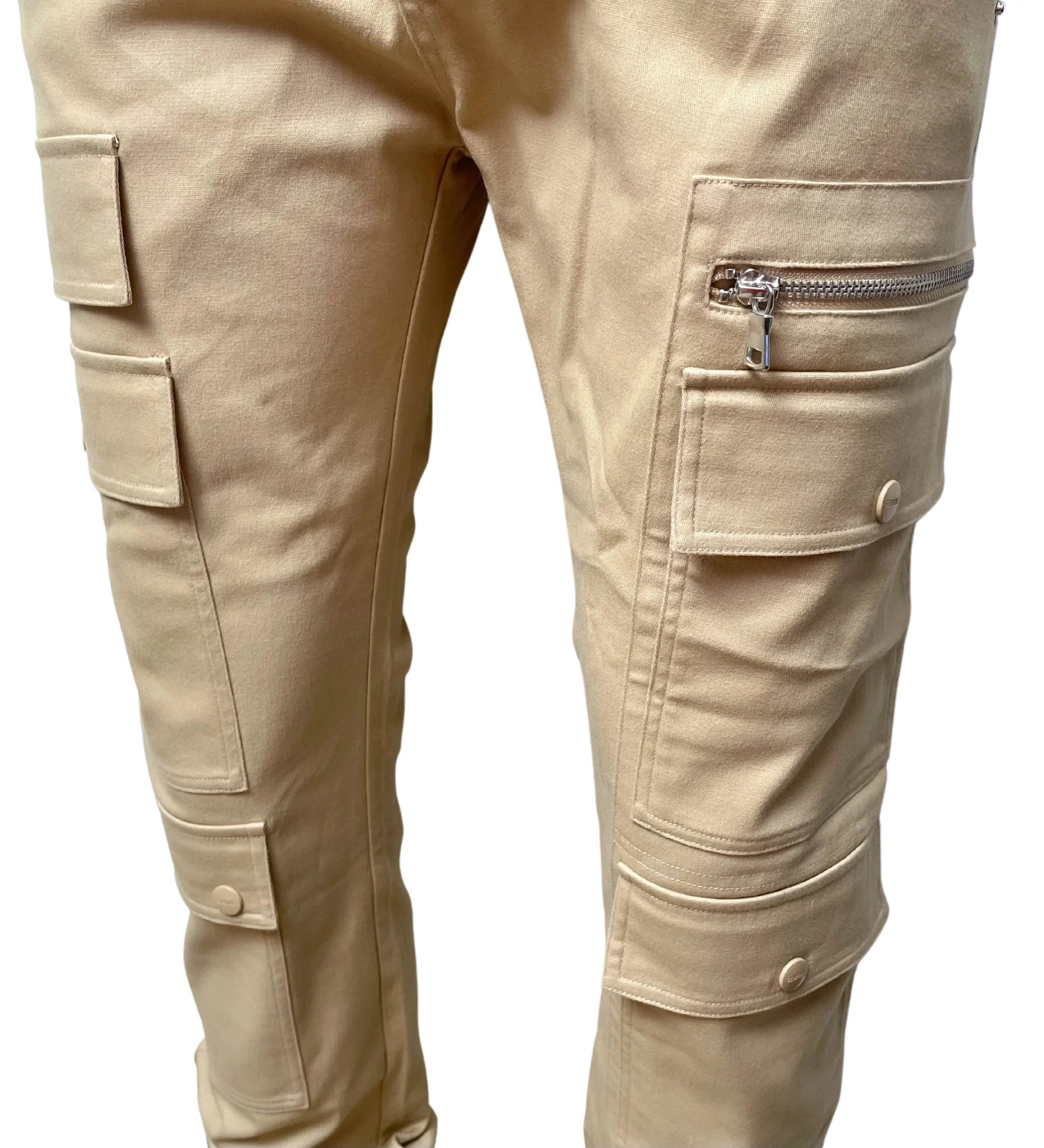 GENUINE TWILL STACK PANTS LATTE - GN166