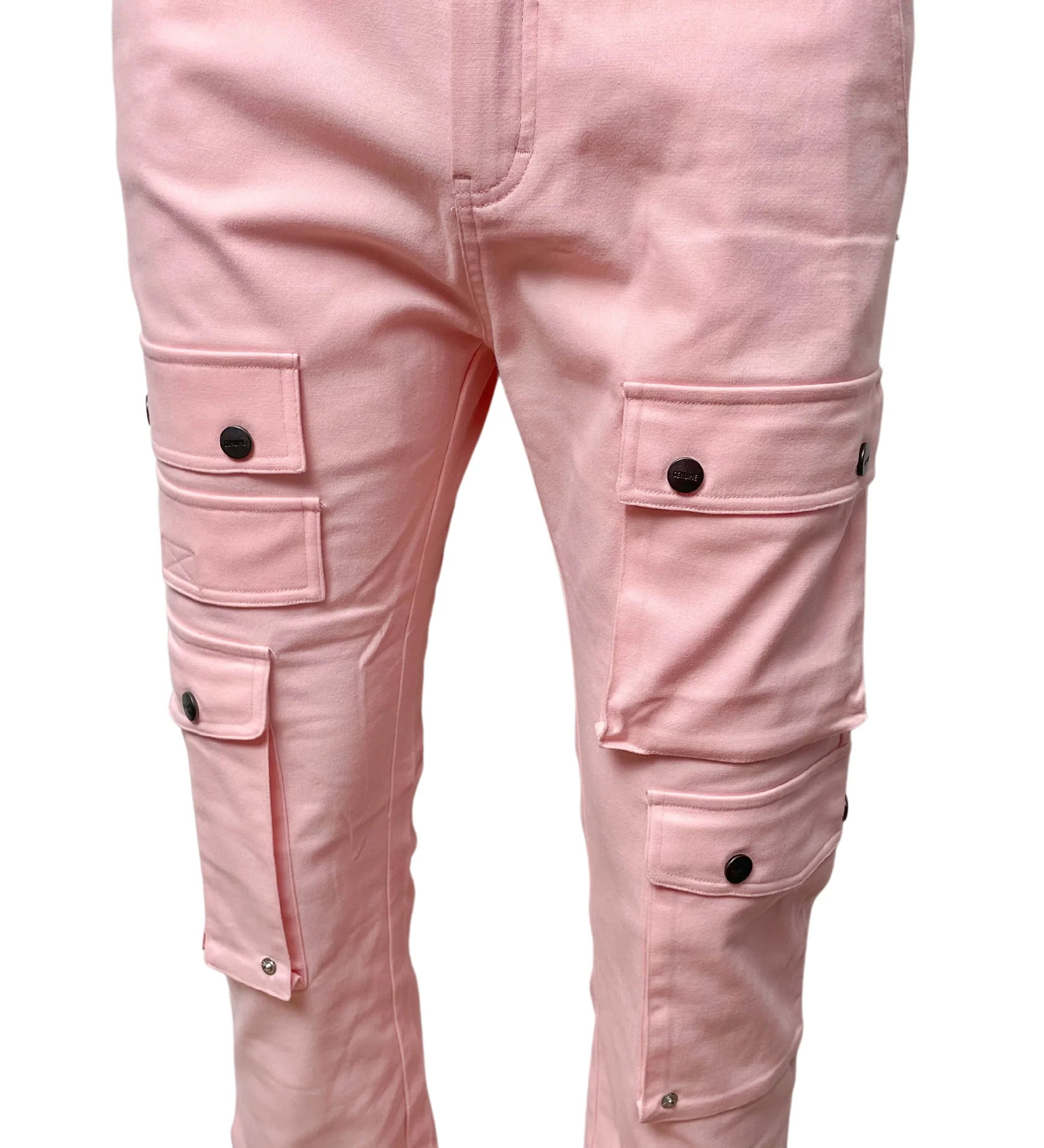 GENUINE TWILL STACK PANTS PINK - GN167