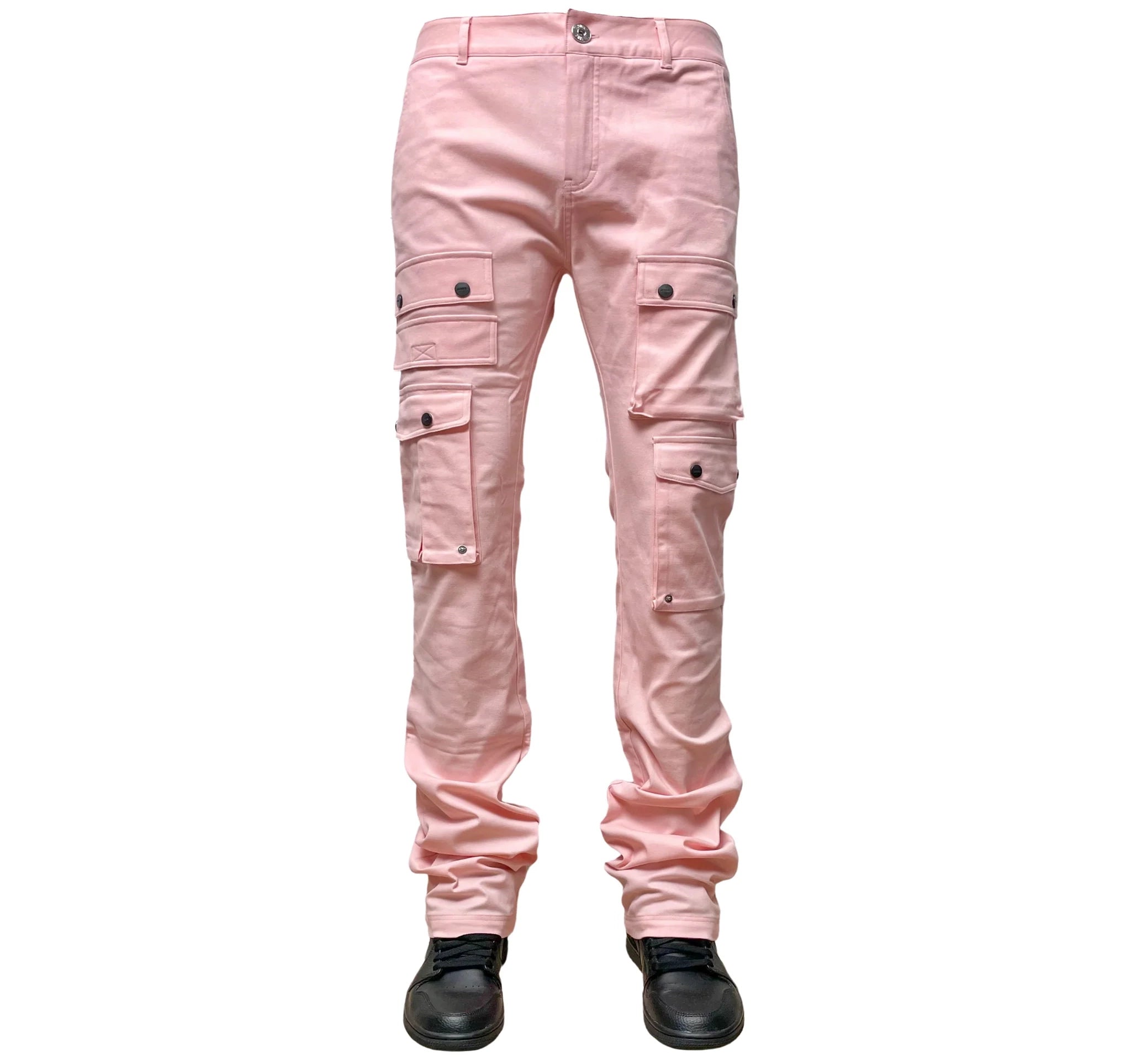 GENUINE TWILL STACK PANTS PINK - GN167