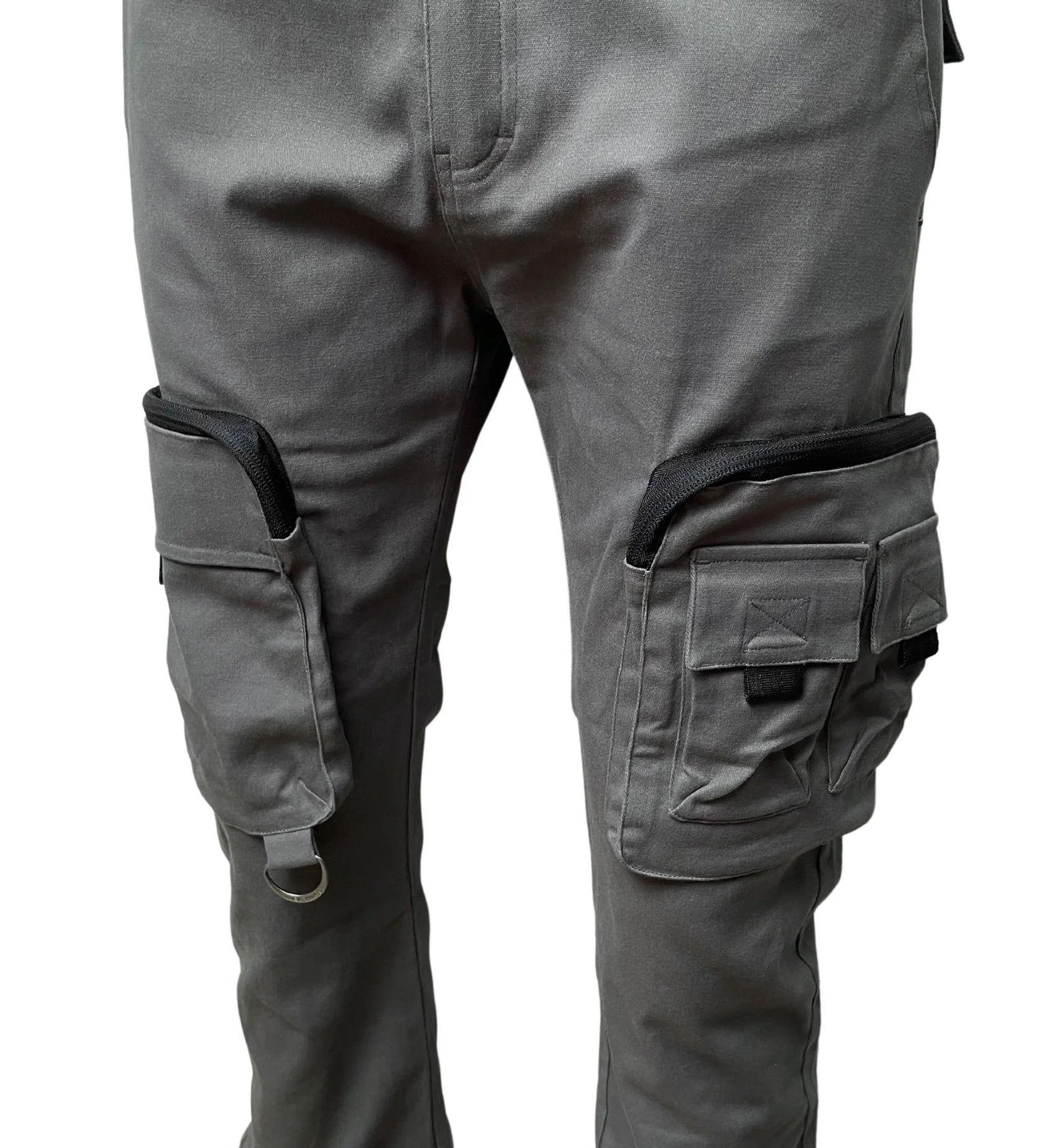 GENUINE TWILL STACK PANTS CHARCOAL - GGN3212