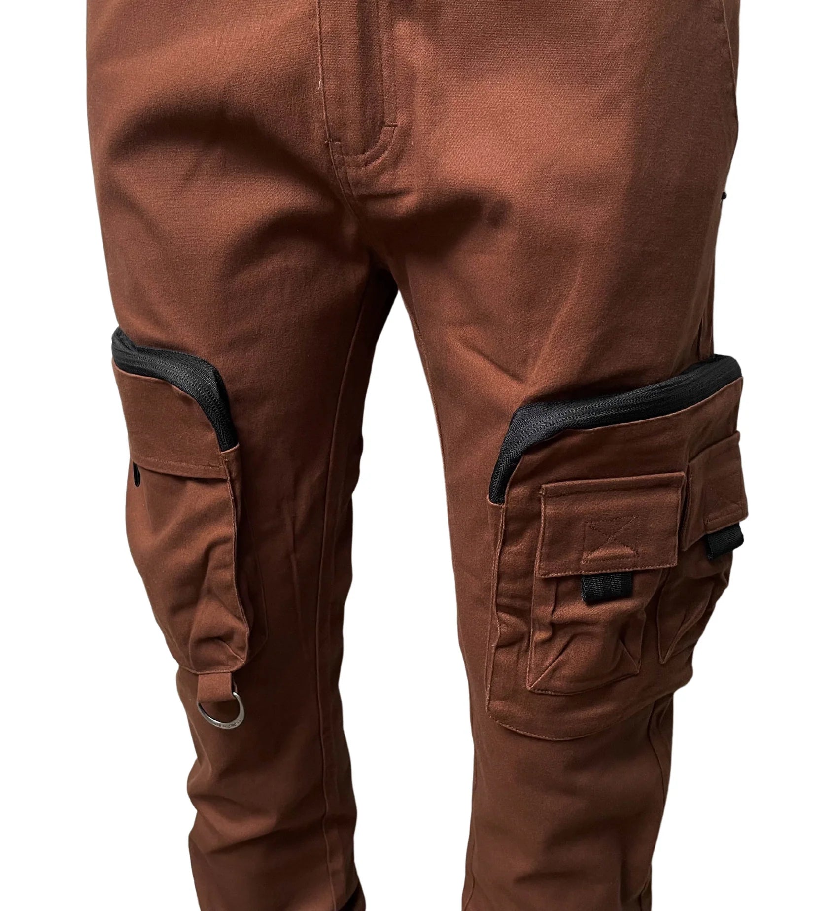 GENUINE TWILL STACK PANTS BROWN - GGN3212