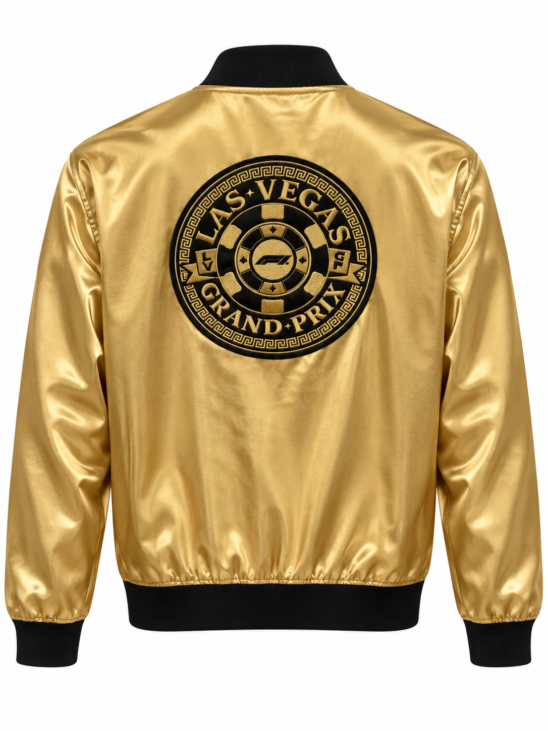 FORMULA 1  LAS VEGAS BOMBER JACKET METALLIC GOLD - LVGP2024JWJG