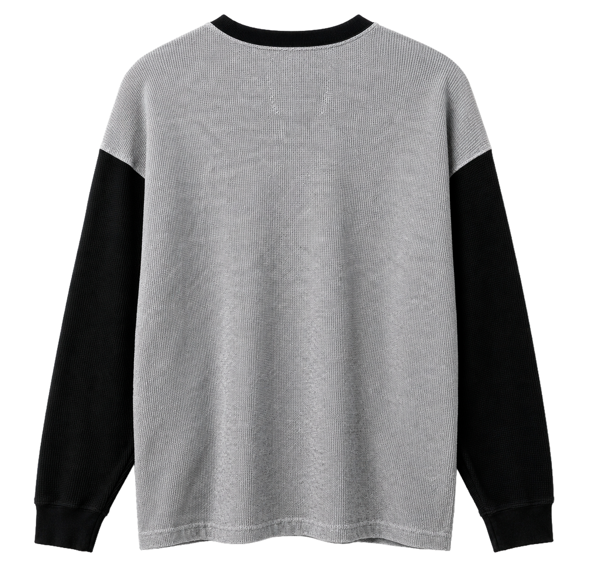 ECKO UNLTD L/S THERMAL SHIRT TRUE BLACK - EO32L301OM