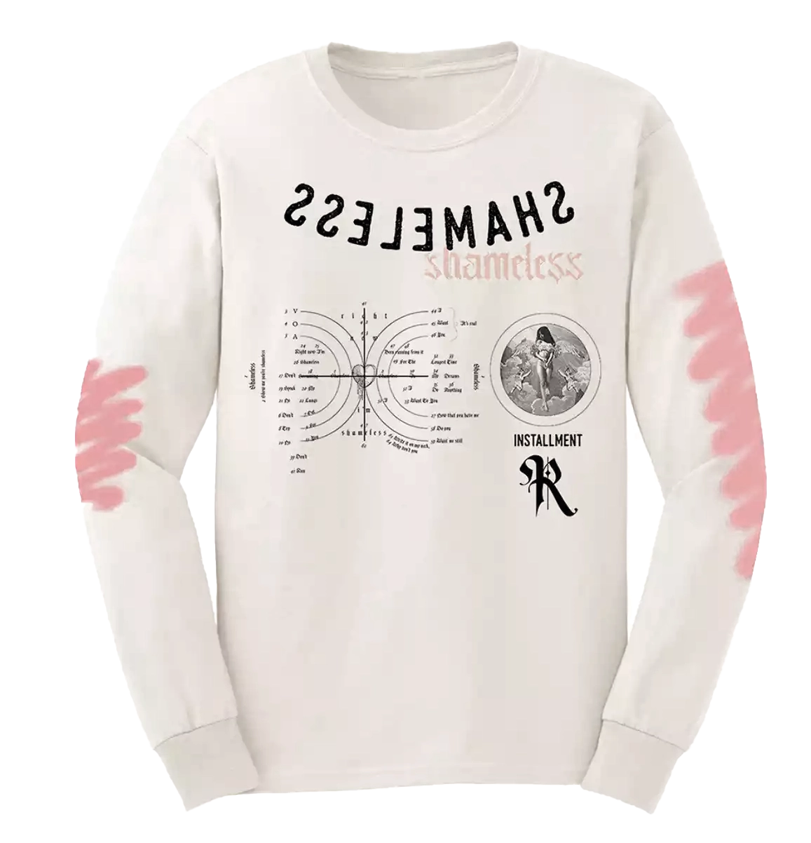 CAMILA CABELLO L/S SHIRT CREAM - SHAMELESS