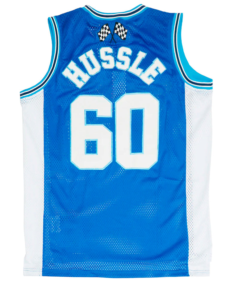 HEADGEAR CRENSHAW NIPSEY BASKETBALL JERSEY BLUE/SKY BLUE - HGA065-BJ-06