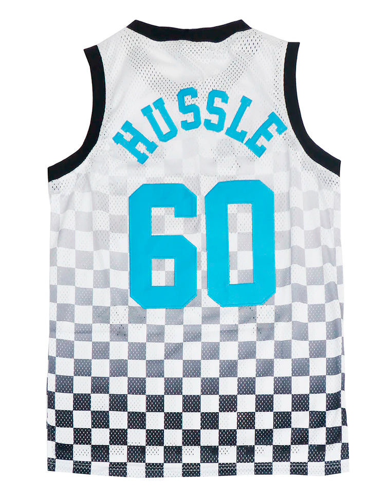 HEADGEAR CRENSHAW NIPSEY BASKETBALL JERSEY WHITE - HGA065-BJ-11