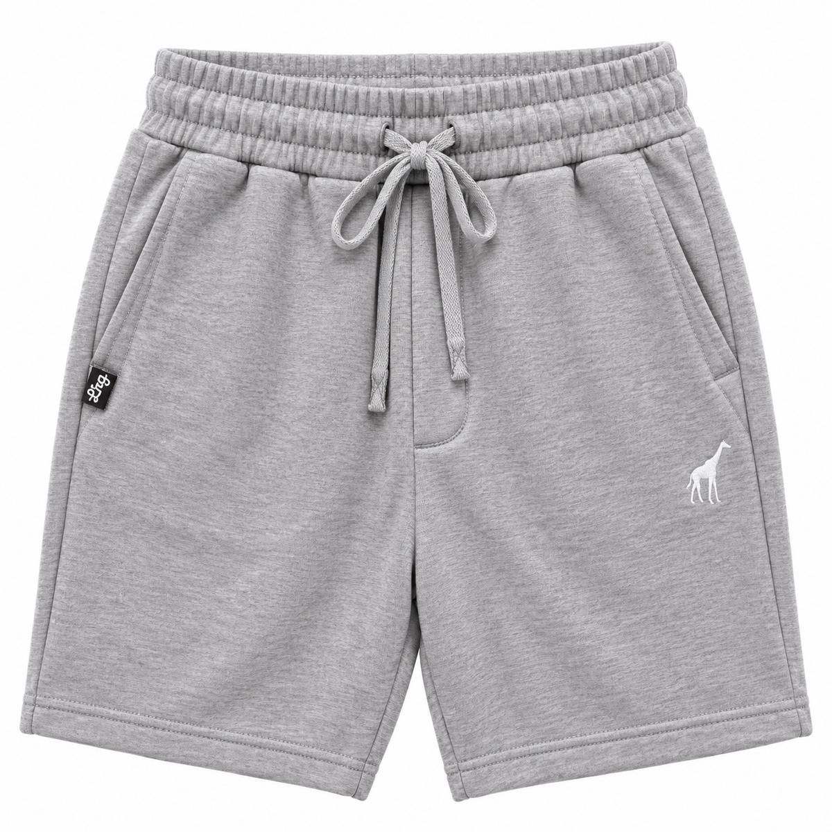 LRG GRAPHIC FLEECE SWEATSHORTS ASPHALT - L0PNMMSXX
