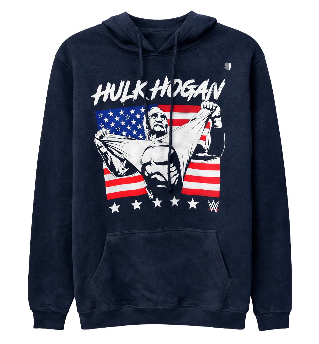 LICENSED WWE HULK HOGAN HOODIE NAVY - WXAH3567RC