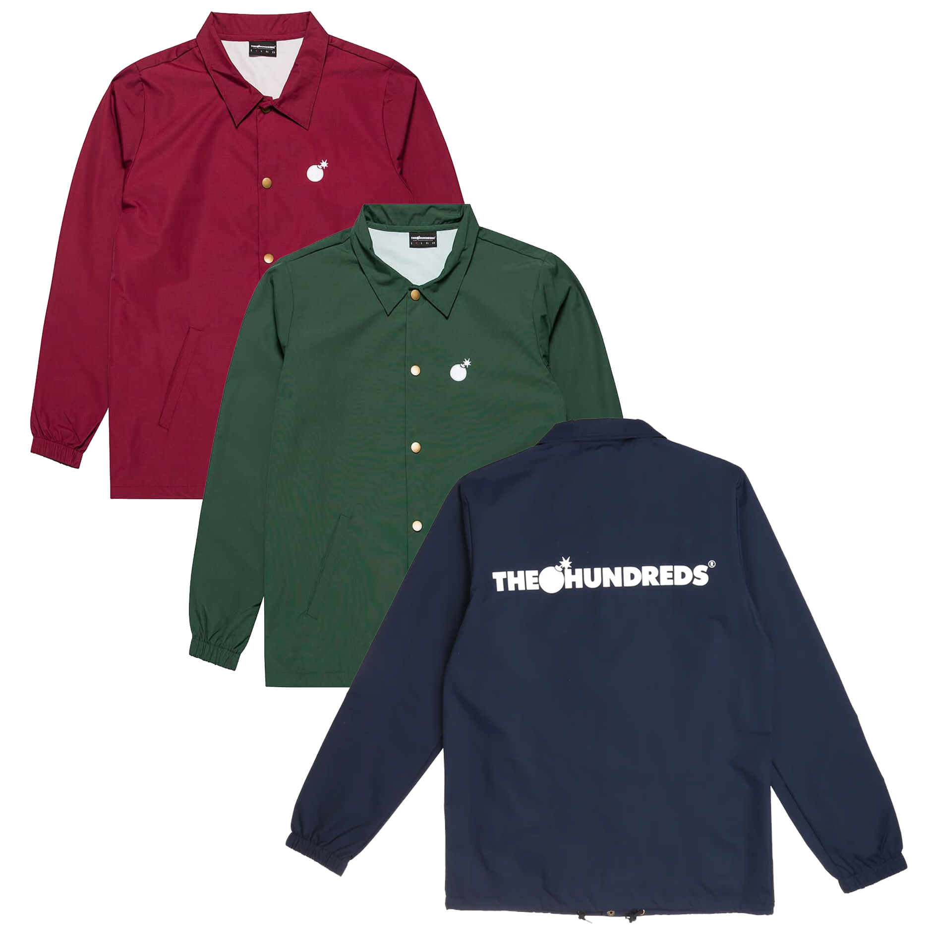 THE HUNDREDS COACHES JACKET ASSORTED - 100CJKT09