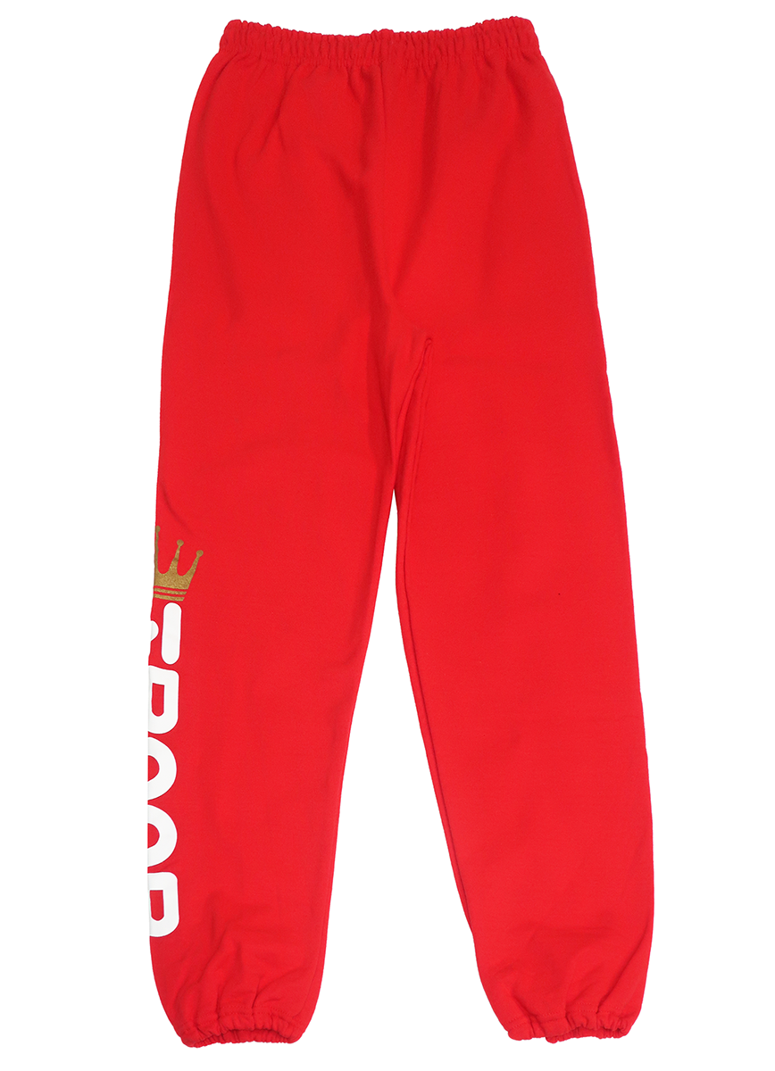 TROOP WORLD SWEATPANT JOGGERS RED - TP173509