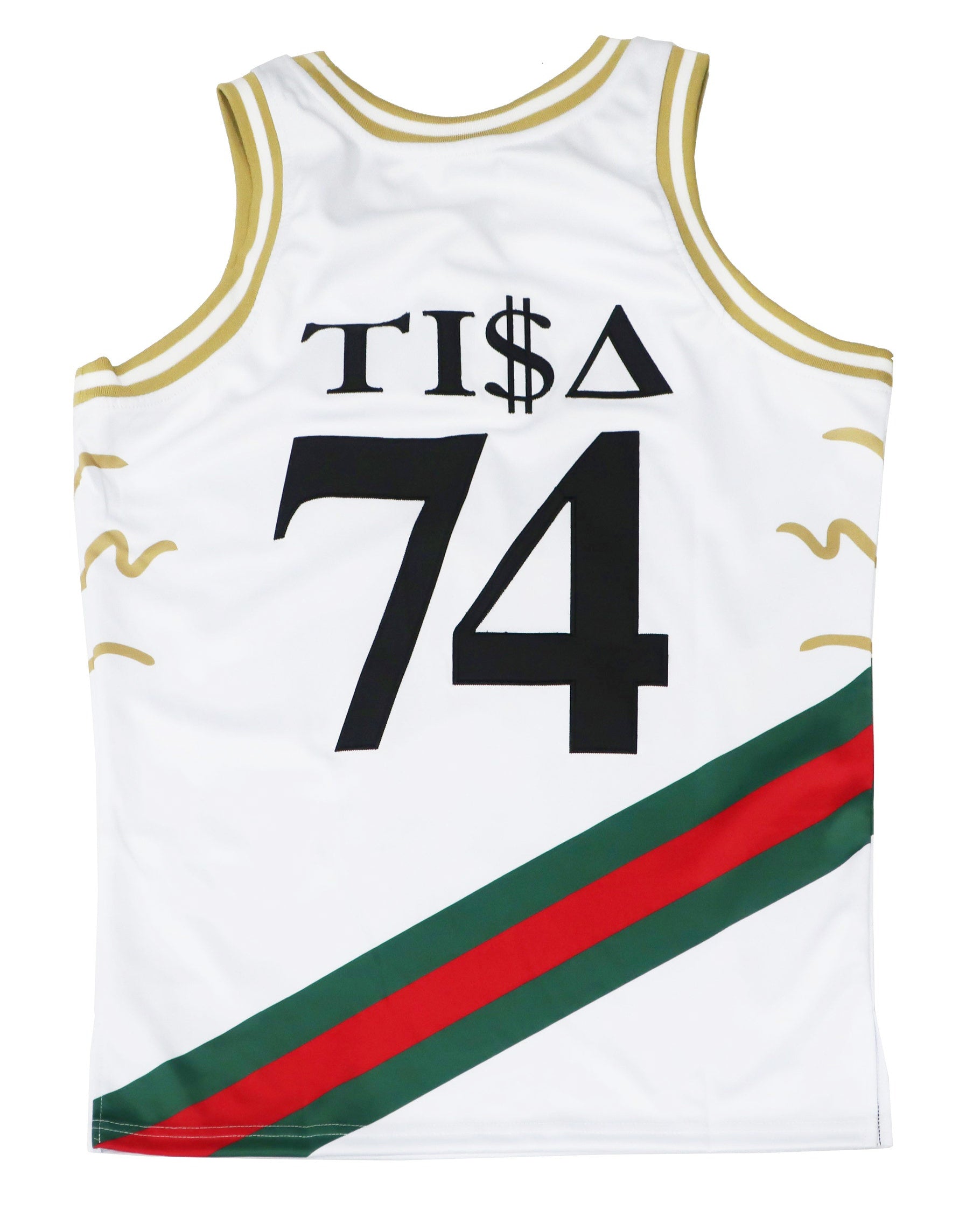 HEADGEAR TISA BASKETBALL JERSEY WHITE - TISA01-BBJ-05