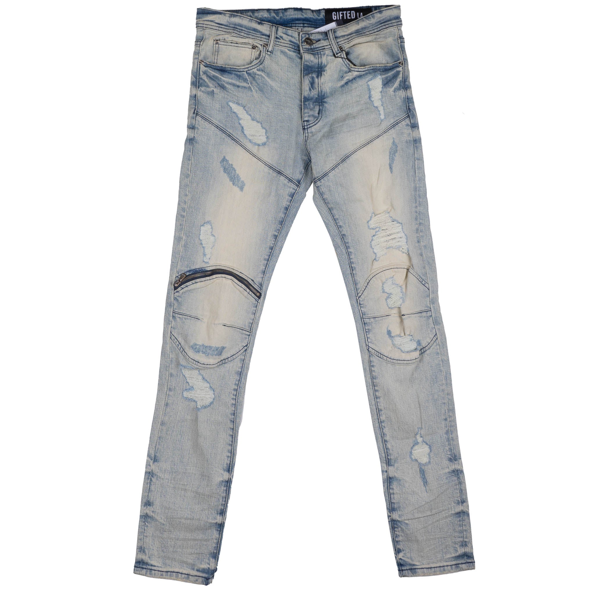 GFTD DENIM JEANS LT BLUE - JOE LT