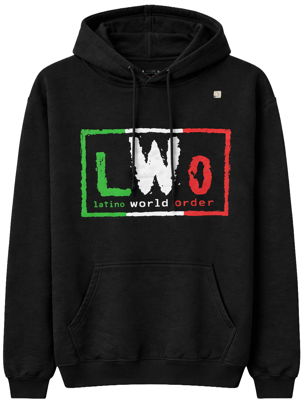 LICENSED WWE L.W.O (LATINO WORLD ORDER) HOODIE BLACK - WXAH5422RC