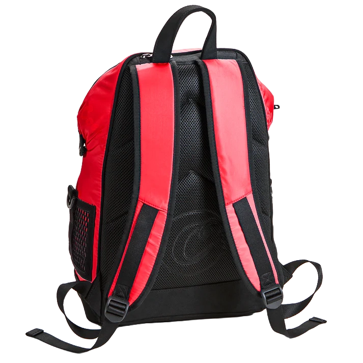 COOKIES SATIN SMELL PROOF BACKPACK RED - LUXE
