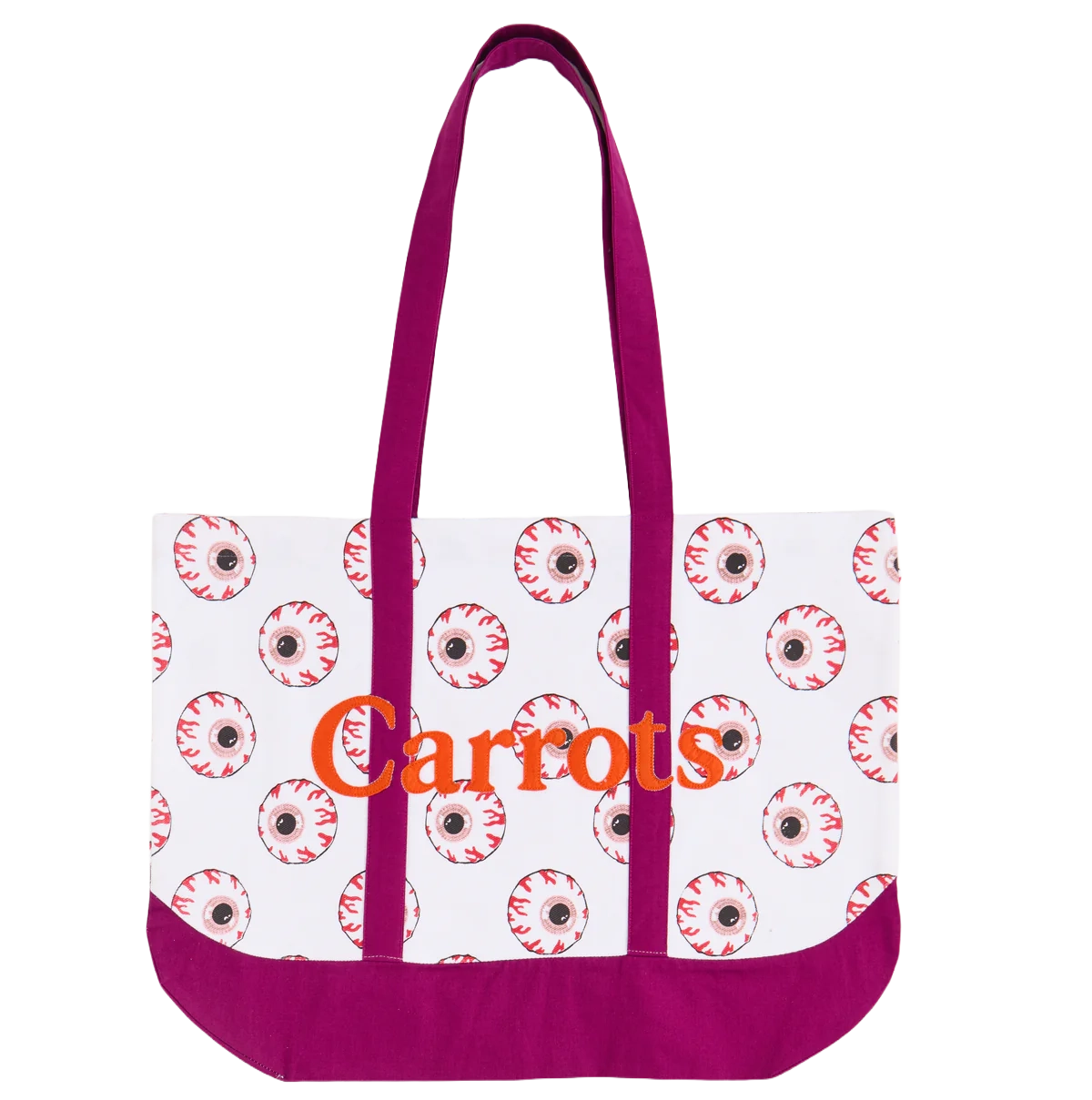 MISHKA X CARROTS TOTE BAG PURPLE - MSKC-006