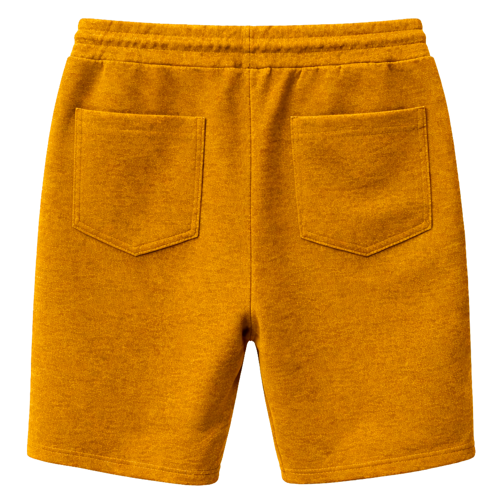 J COME SWEAT SHORTS OCHRE - FS-4002