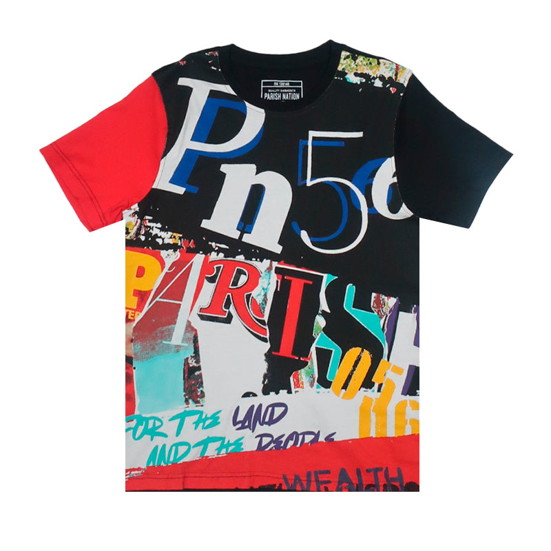 PARISH NATION SHORT SLEEVE TEE - N05C1018