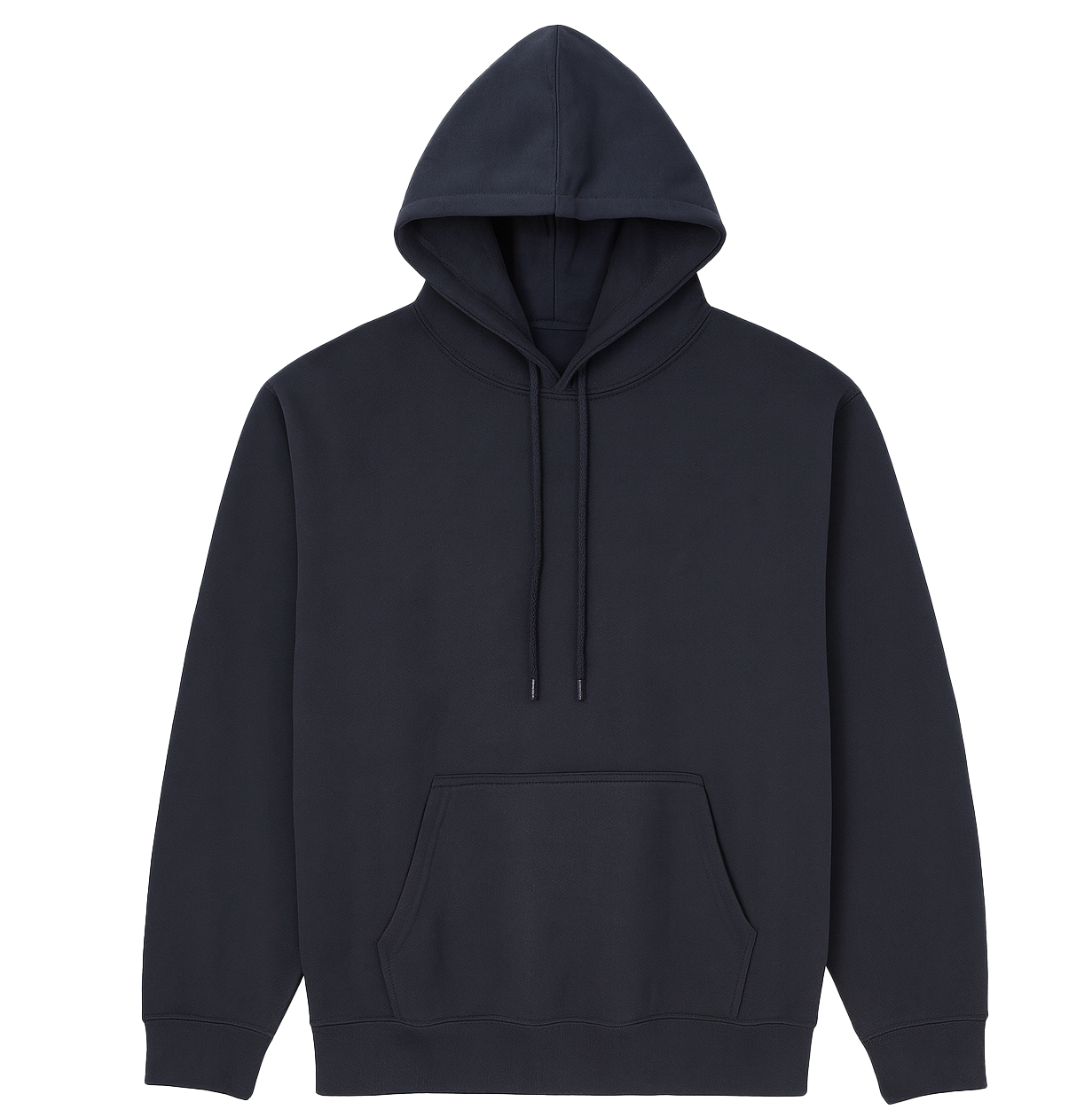BLANK HOODIE SWEATSHIRT NAVY - BLNKHDPRO
