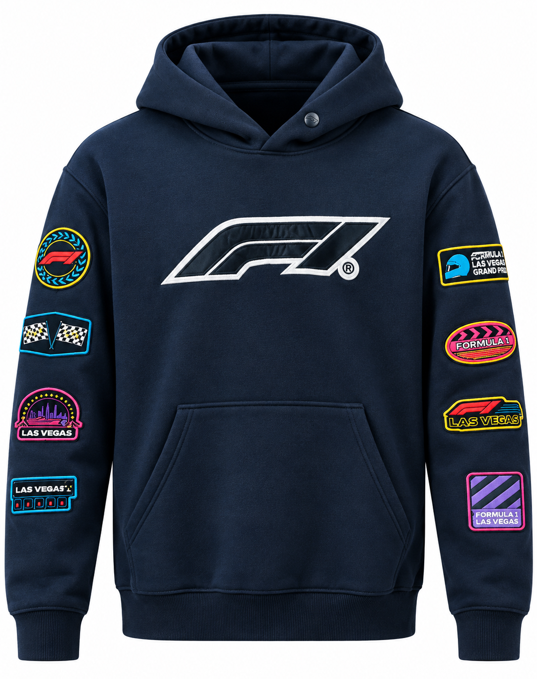 FORMULA 1  LAS VEGAS HOODIE NAVY - LVGP2024PHSN