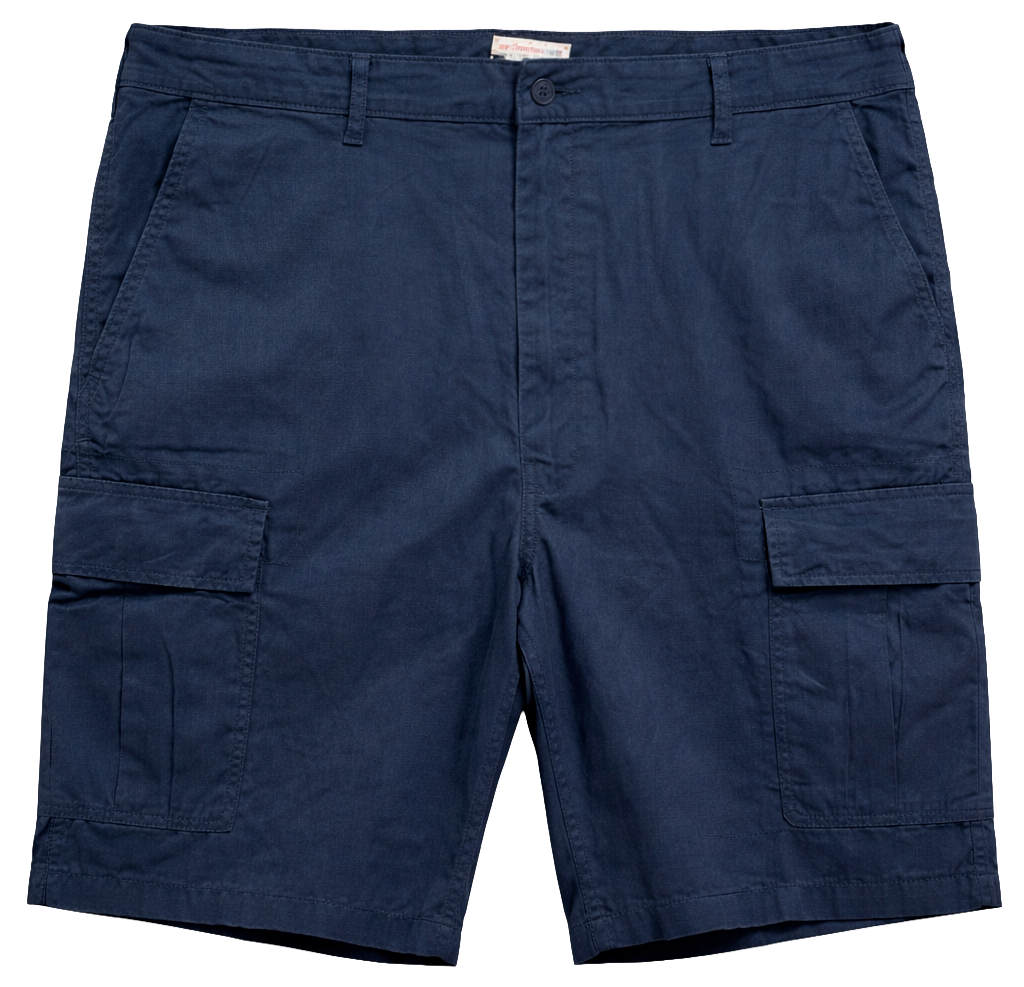 LEVIS PLUS SIZE CARGO SHORTS NAVY - 24878-0007