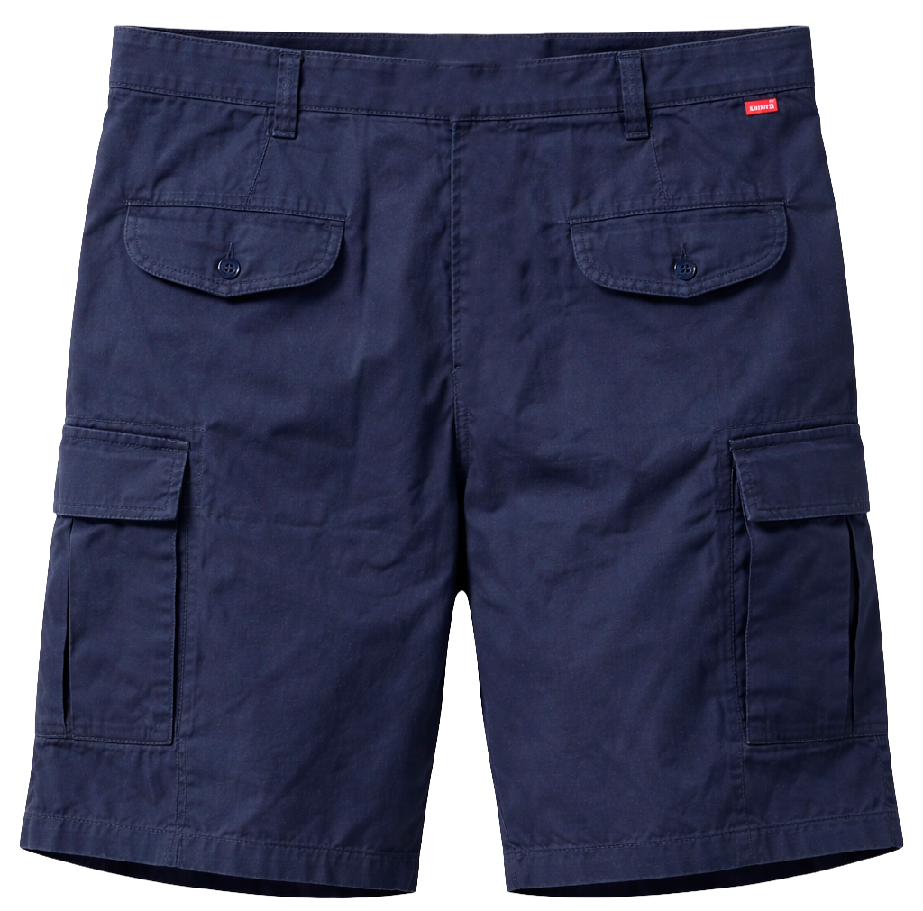 LEVIS PLUS SIZE CARGO SHORTS NAVY - 24878-0007
