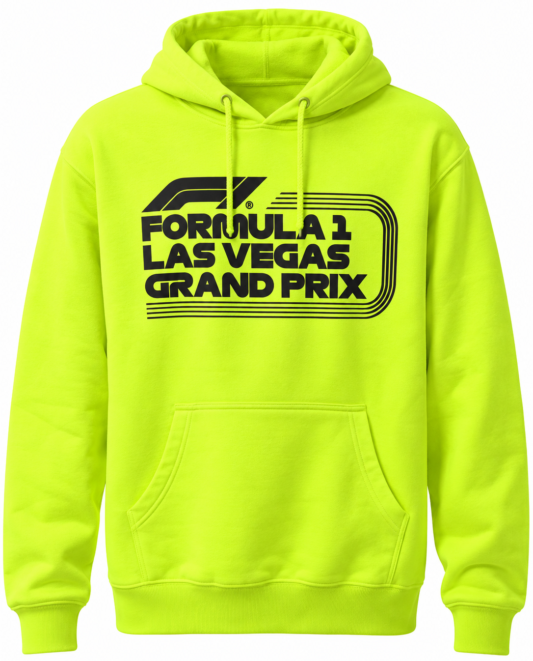 MALBON X F1 F175 HOODIE STREAK YELLOW - LVGP MONO CORE