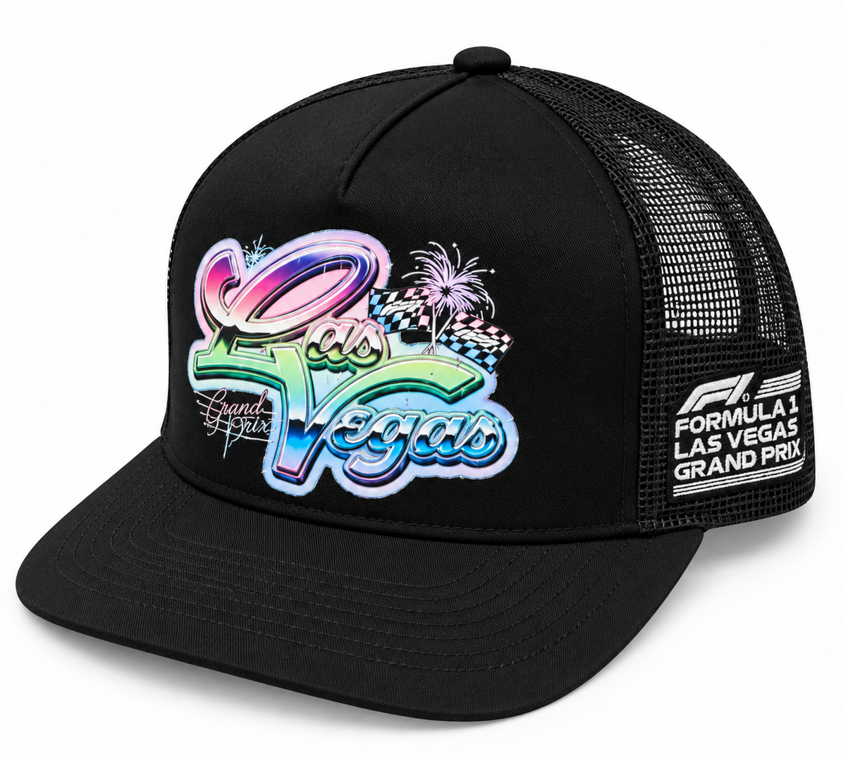 FORMULA 1 LAS VEGAS TRUCKER HAT BLACK - LVGP2024VSFB