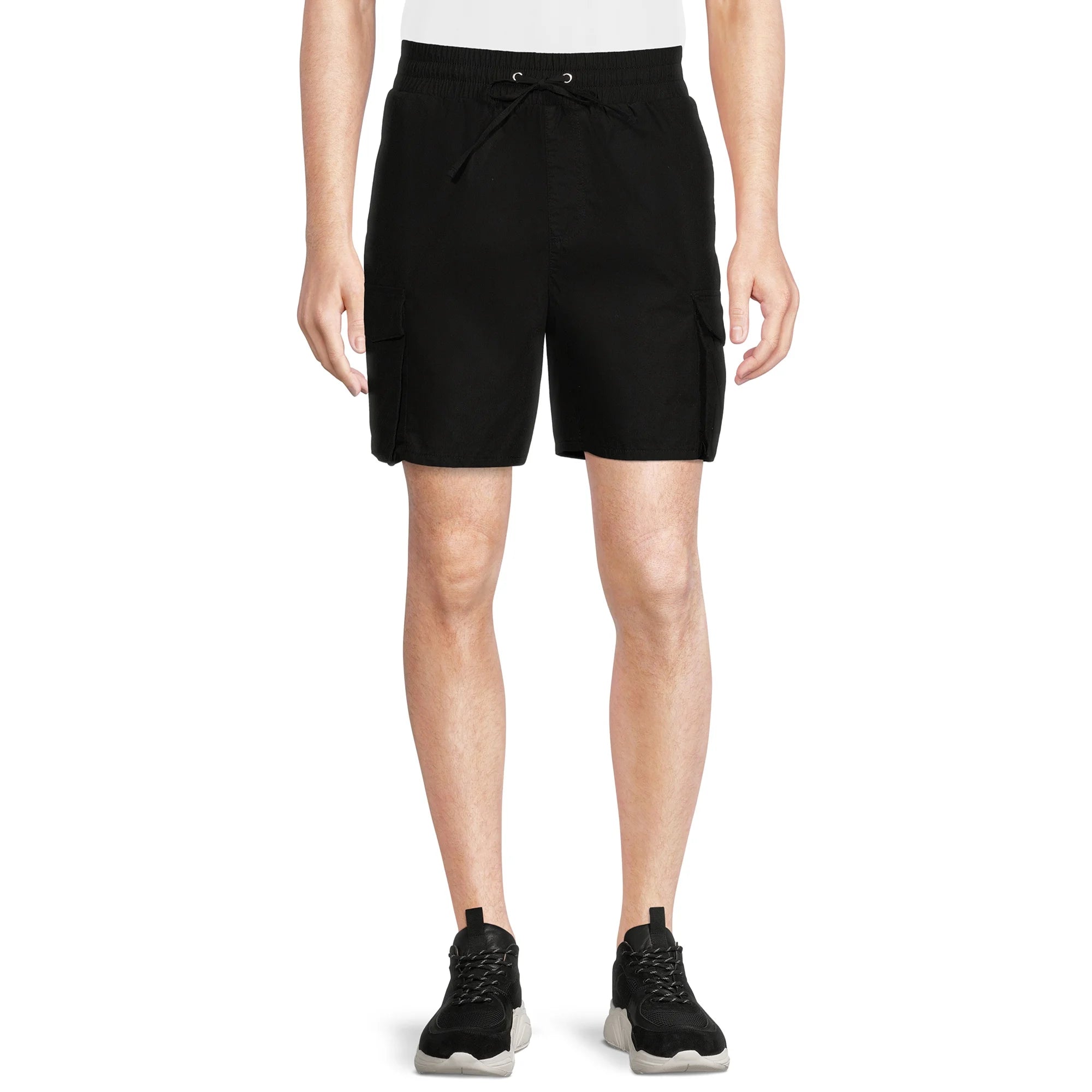 NO BOUNDARIES UTILITY CARGO SHORTS BLACK - NB14100096567B