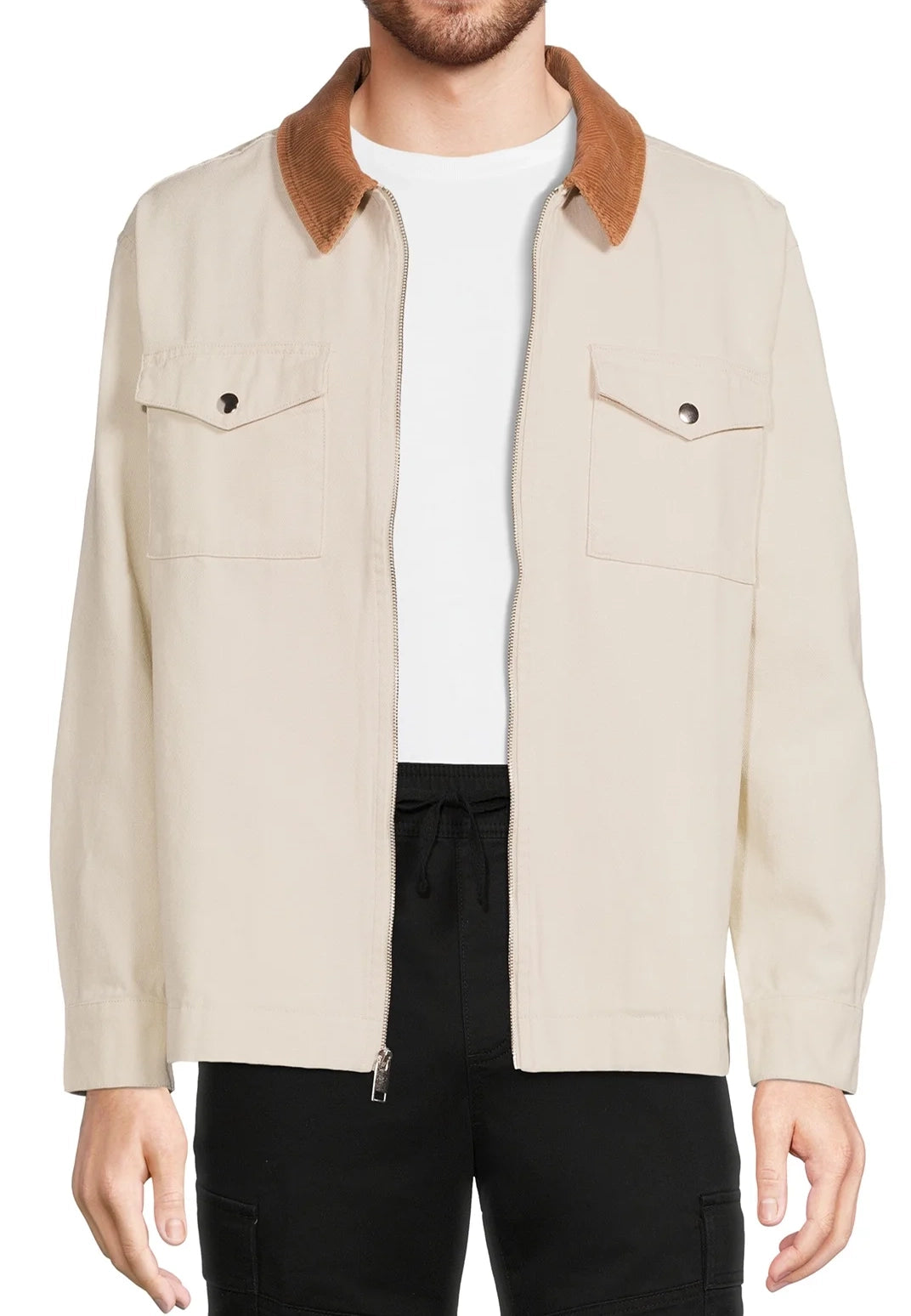 NO BOUNDARIES LAYERING JACKET BEIGE - NB14100095933B